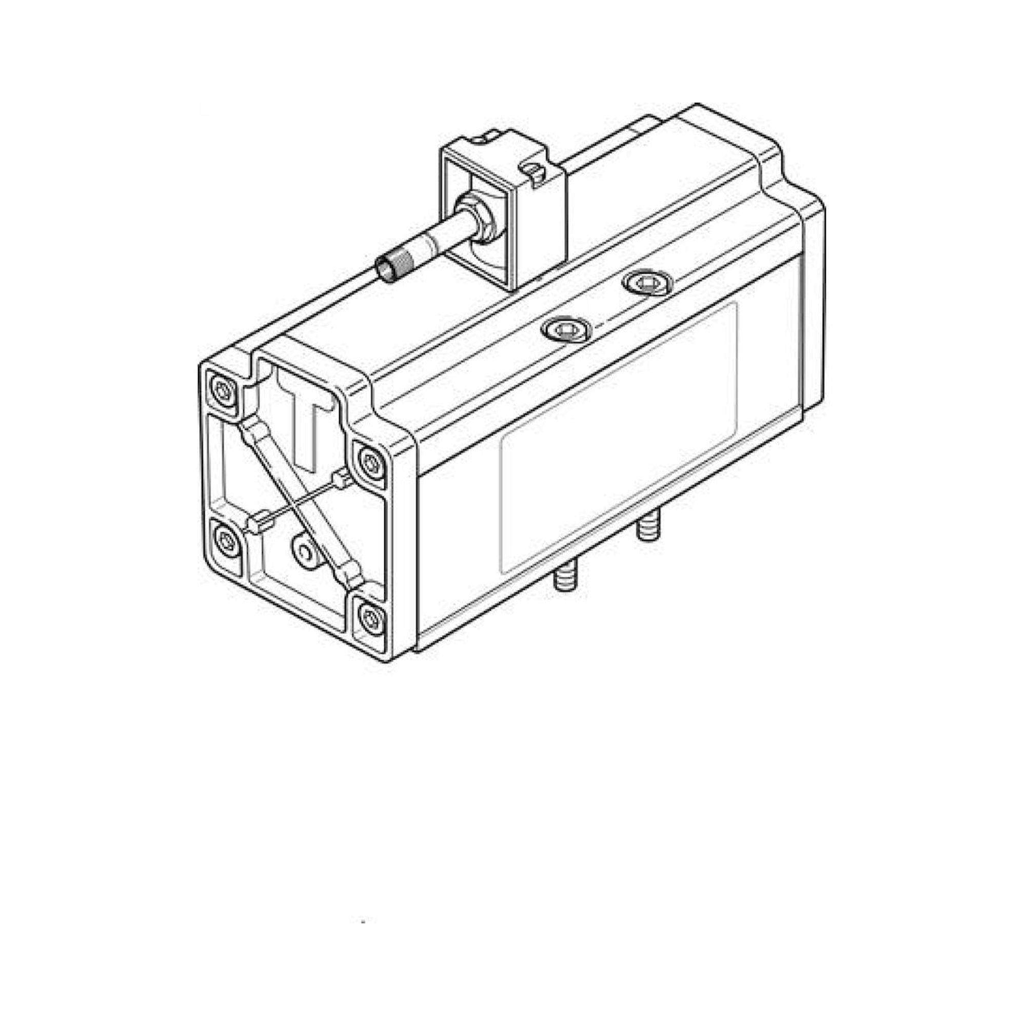 Festo MDH-5/2-3/4-D-4-24DC (12457) Solenoid Valve