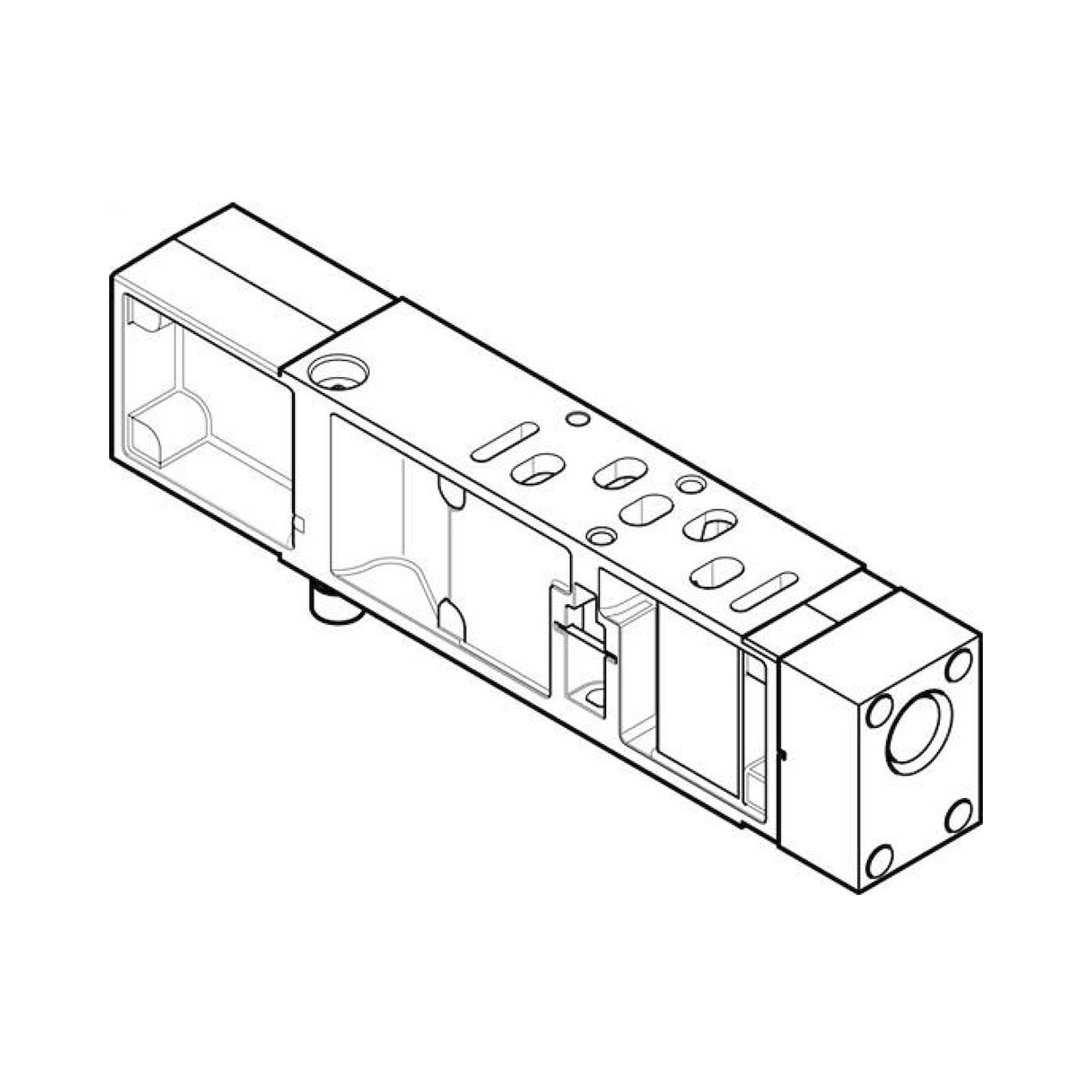 Festo VABF-S4-1-P1A3-N14 (540172) Vertikal-Versorgungsp