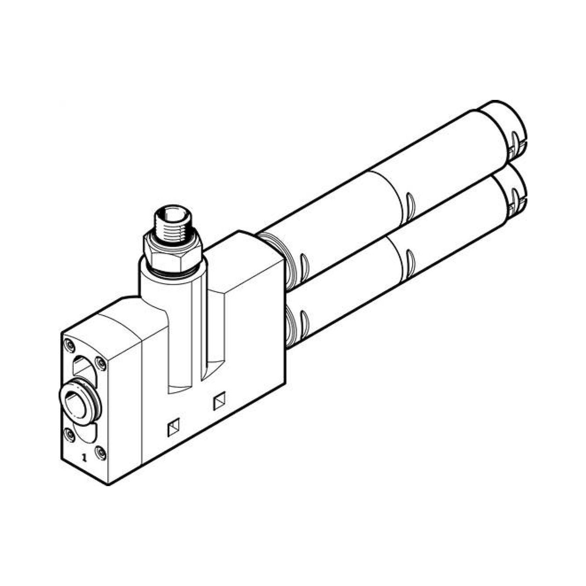 Festo VN-30-L-T6-PQ4-VA5-RO2 (526136) Vakuumsaugdüse