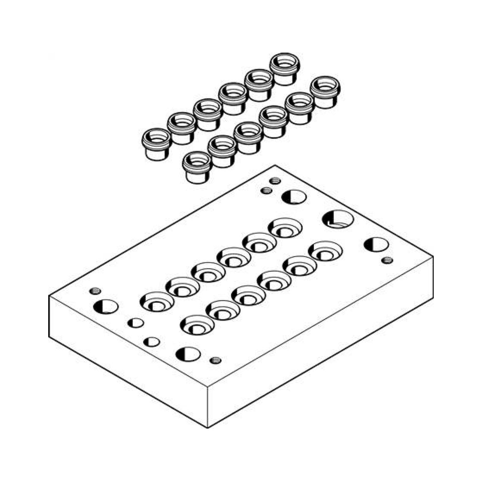 Festo CPV14-VI-P6-1/8-C (539500) Multi-Pin Plug