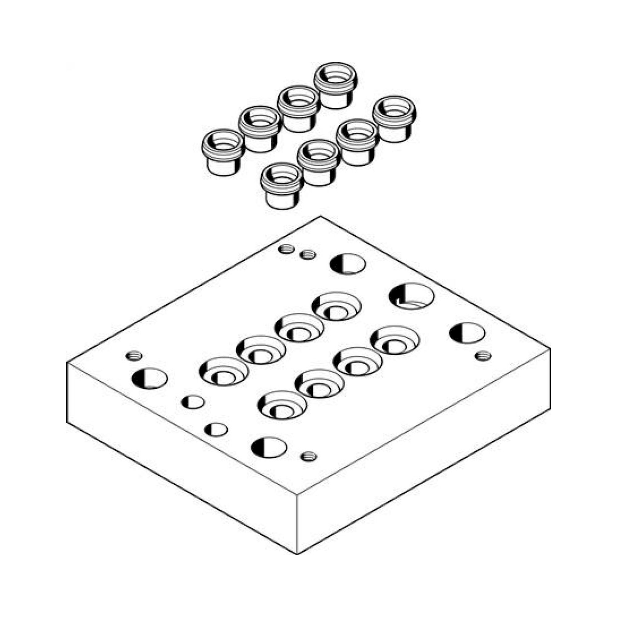 Festo CPV18-VI-P4-1/4 (126243) Valve terminals Multipol-S