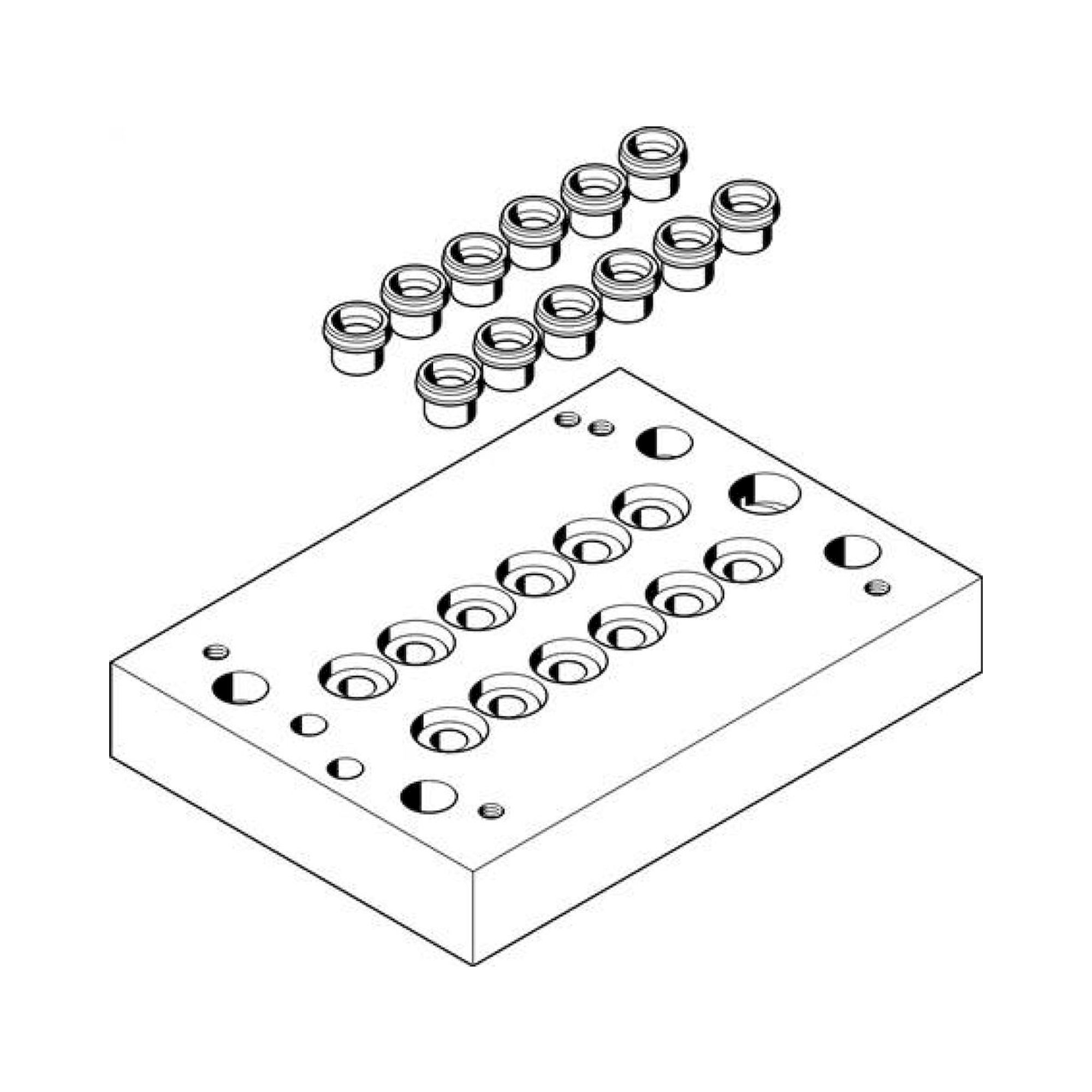 Festo CPV18-VI-P6-1/4 (126244 ) Valve terminals Multipol-S