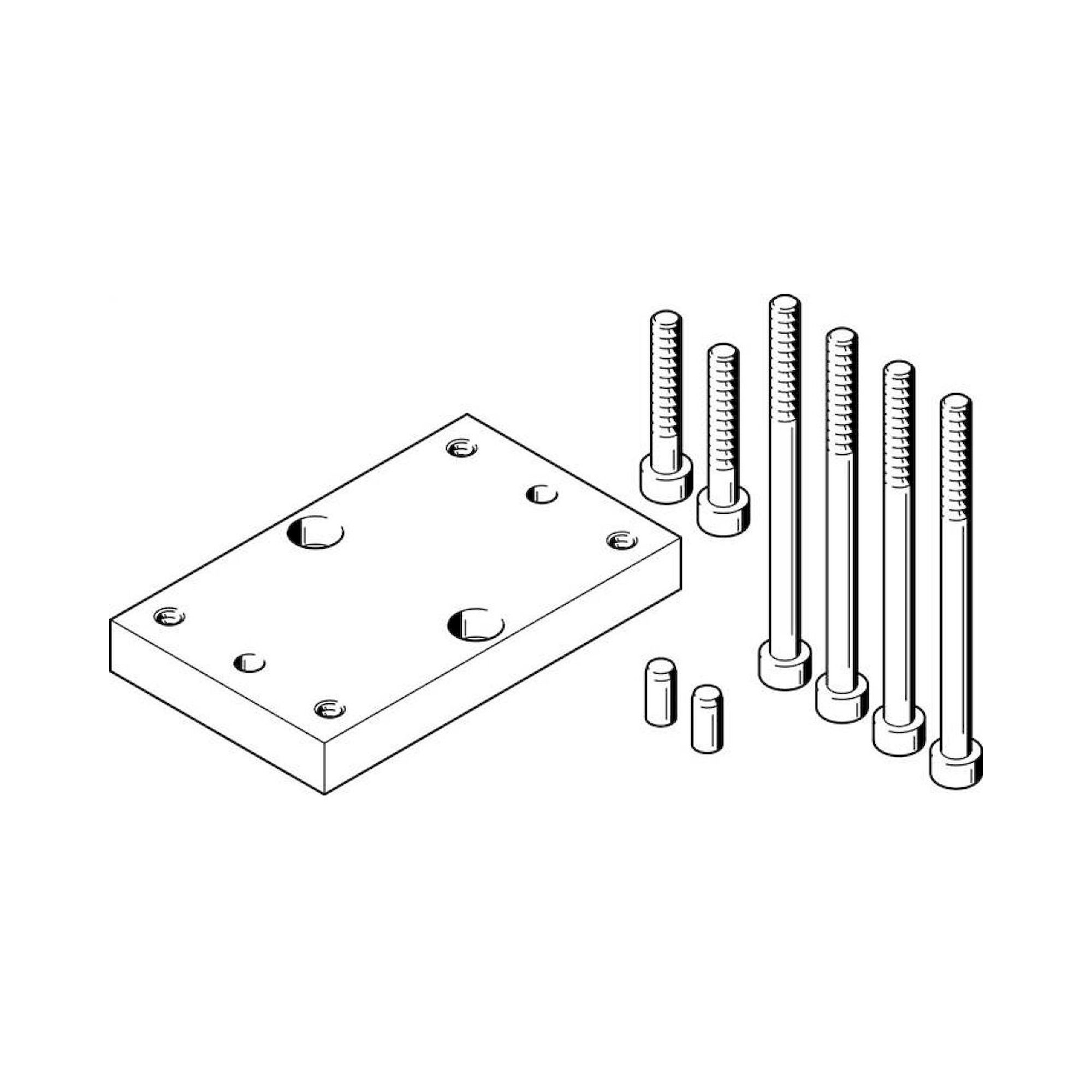 Festo HAPG-SD2-49 (544643) Adapterbausatz