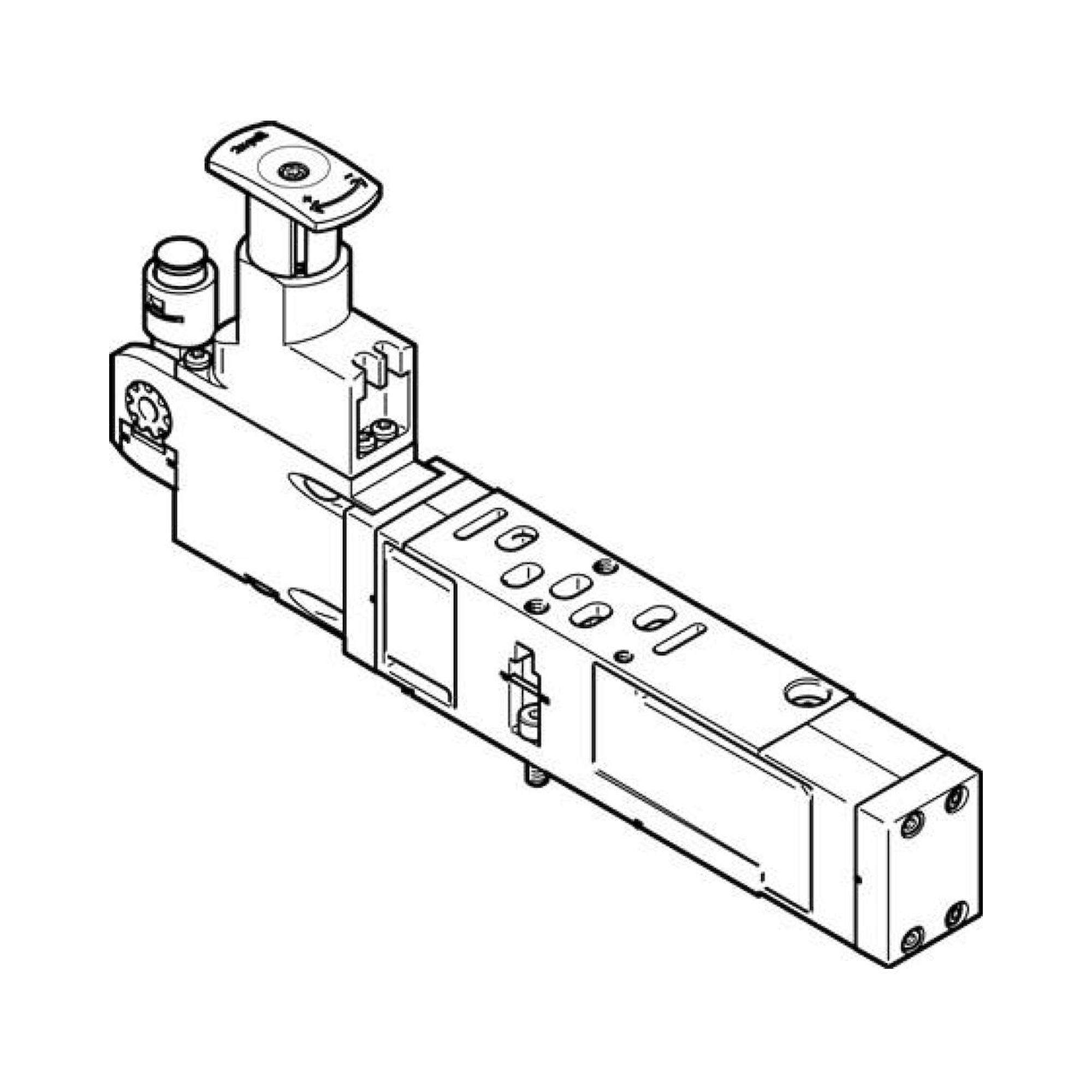Festo VABF-S4-1-R2C2-C-6 (540160) Regulator Plate