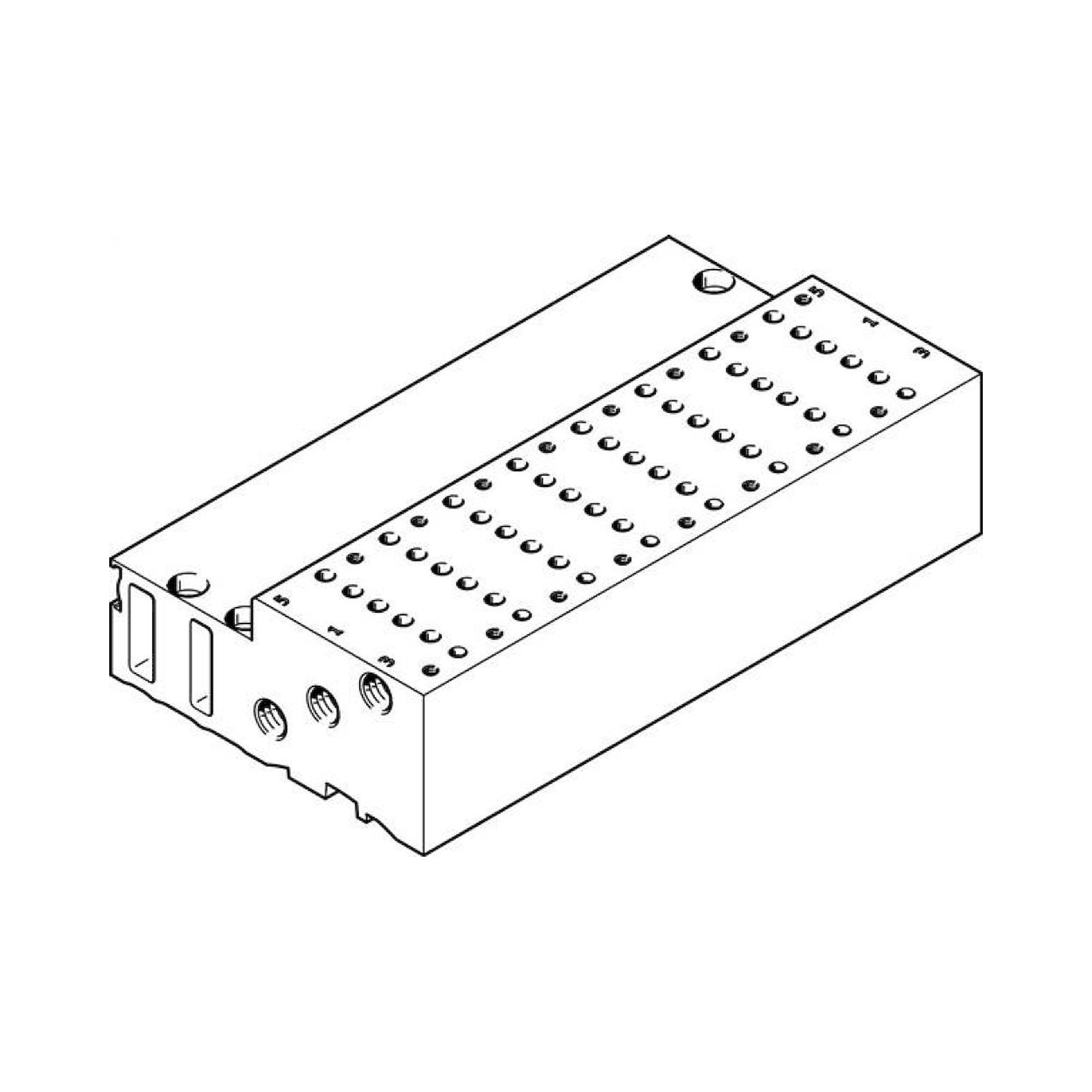 Festo MHP2-PR8-5 (525125) Manifold Block