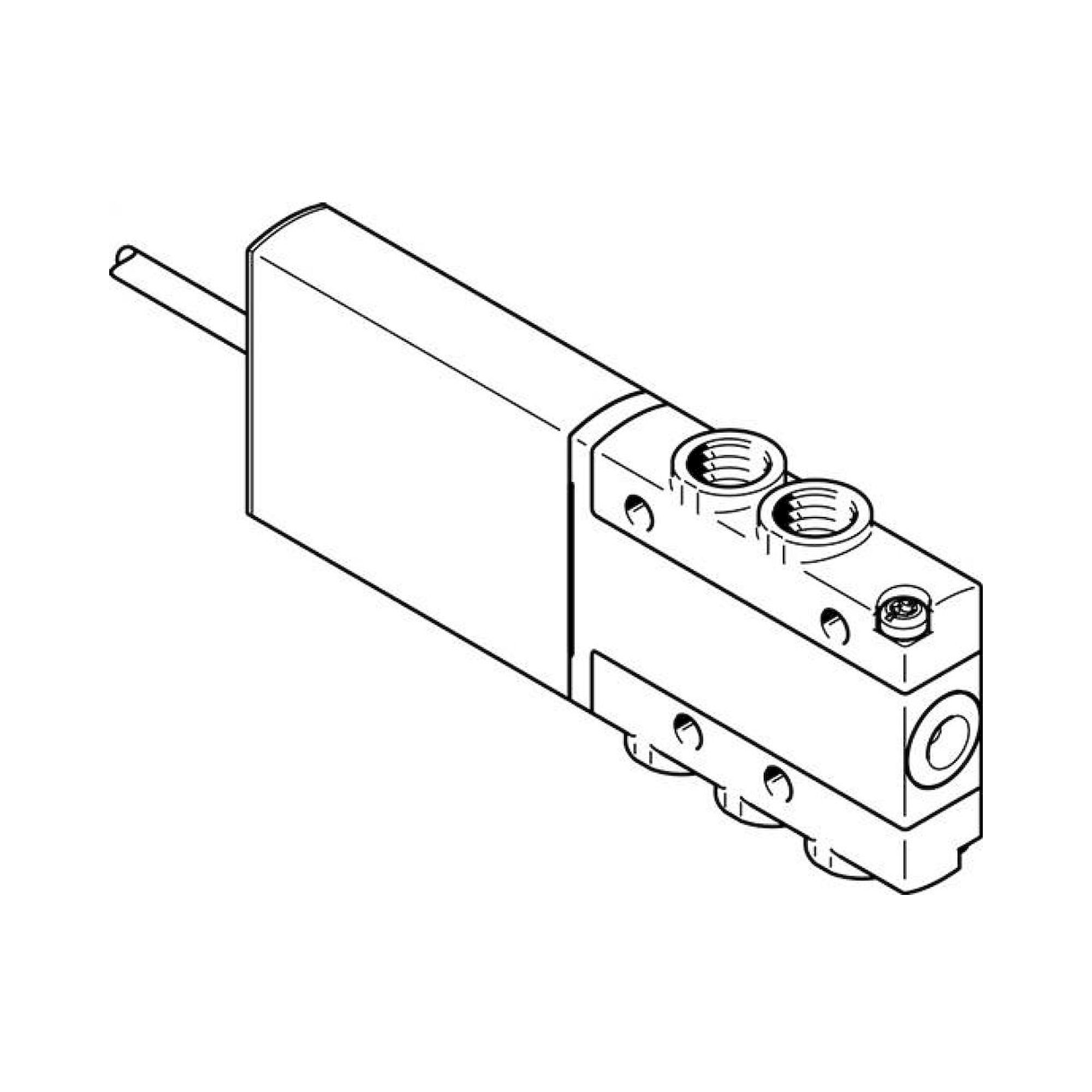 Festo MHE2-MS1H-5/2-M7-K (525115) Magnetventil