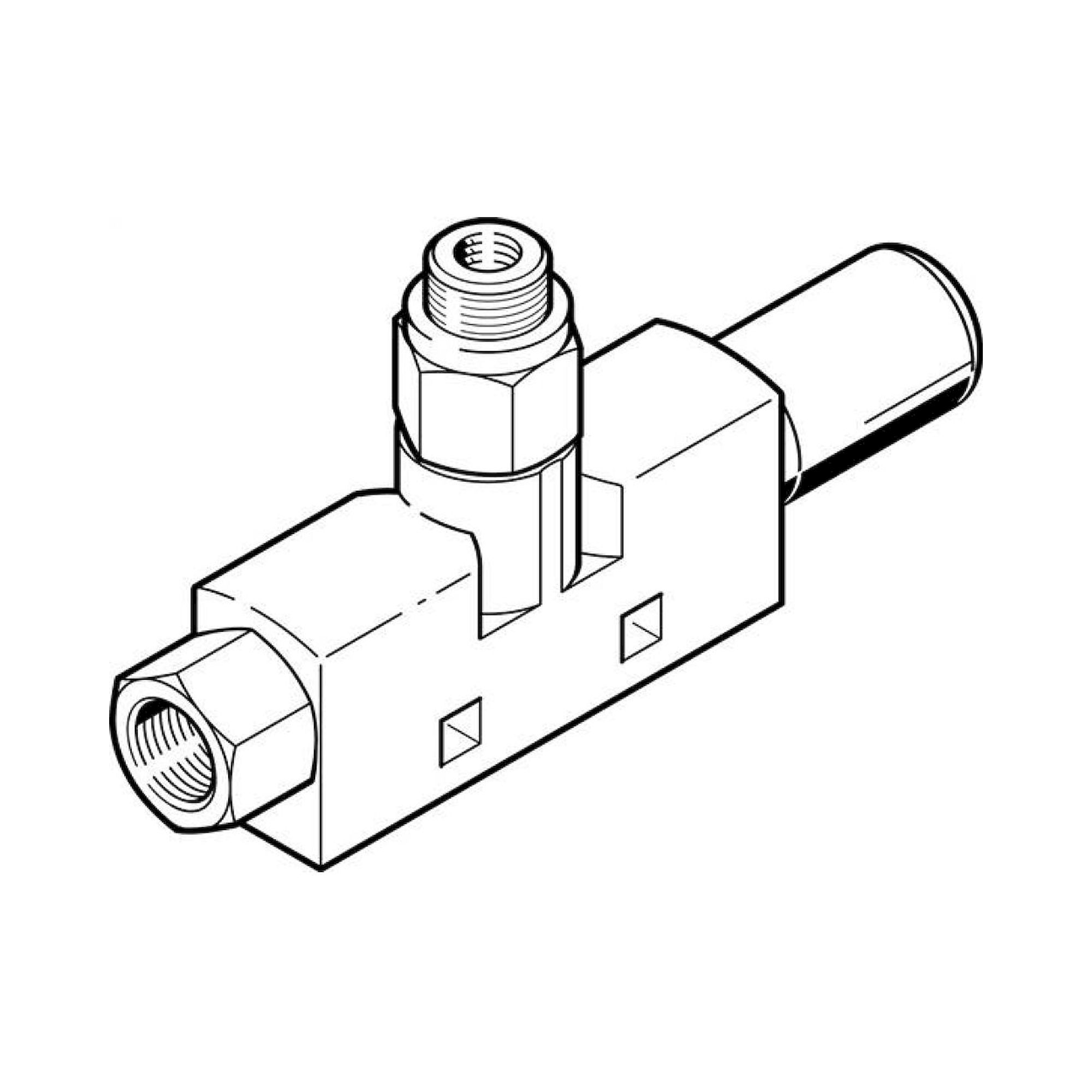 Festo VN-10-L-T3-PI4-VA4-RO1 (543315) Vakuumsaugdüse