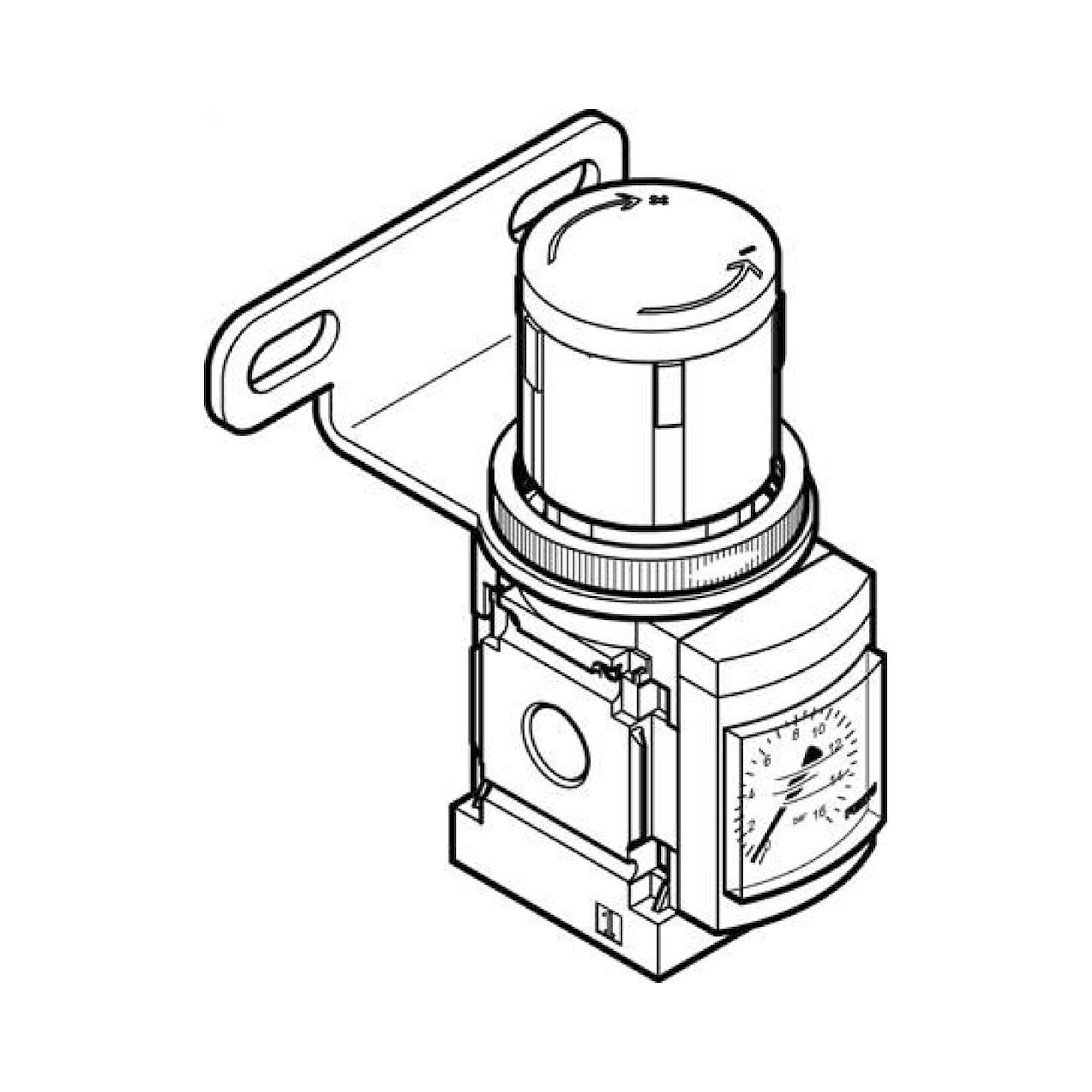 Festo MS4-LR-1/8-D6-WR (543520) Druckregelventil