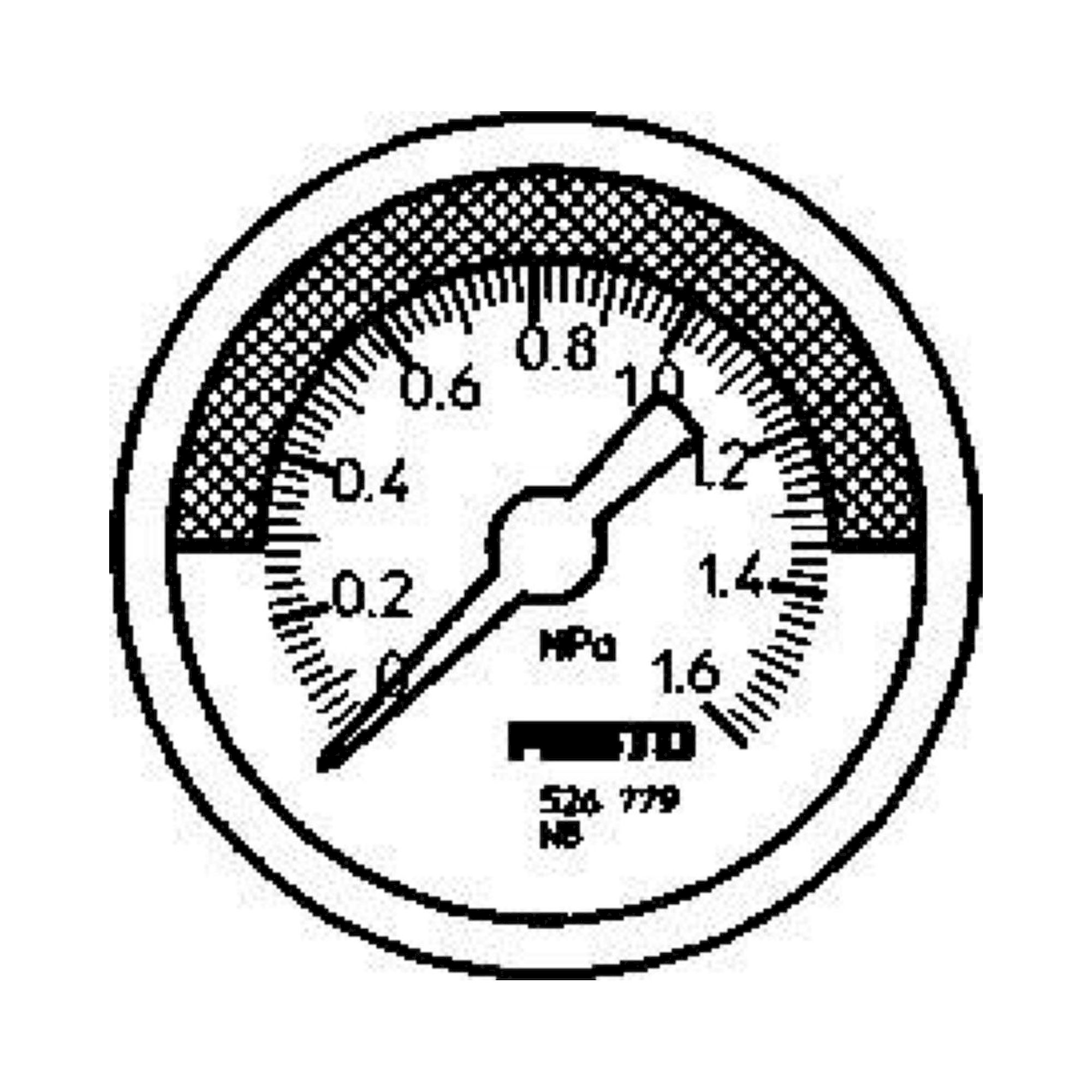 Festo MA-50-1,6-R1/4-MPA-E-RG (526782) Pressure Gauge