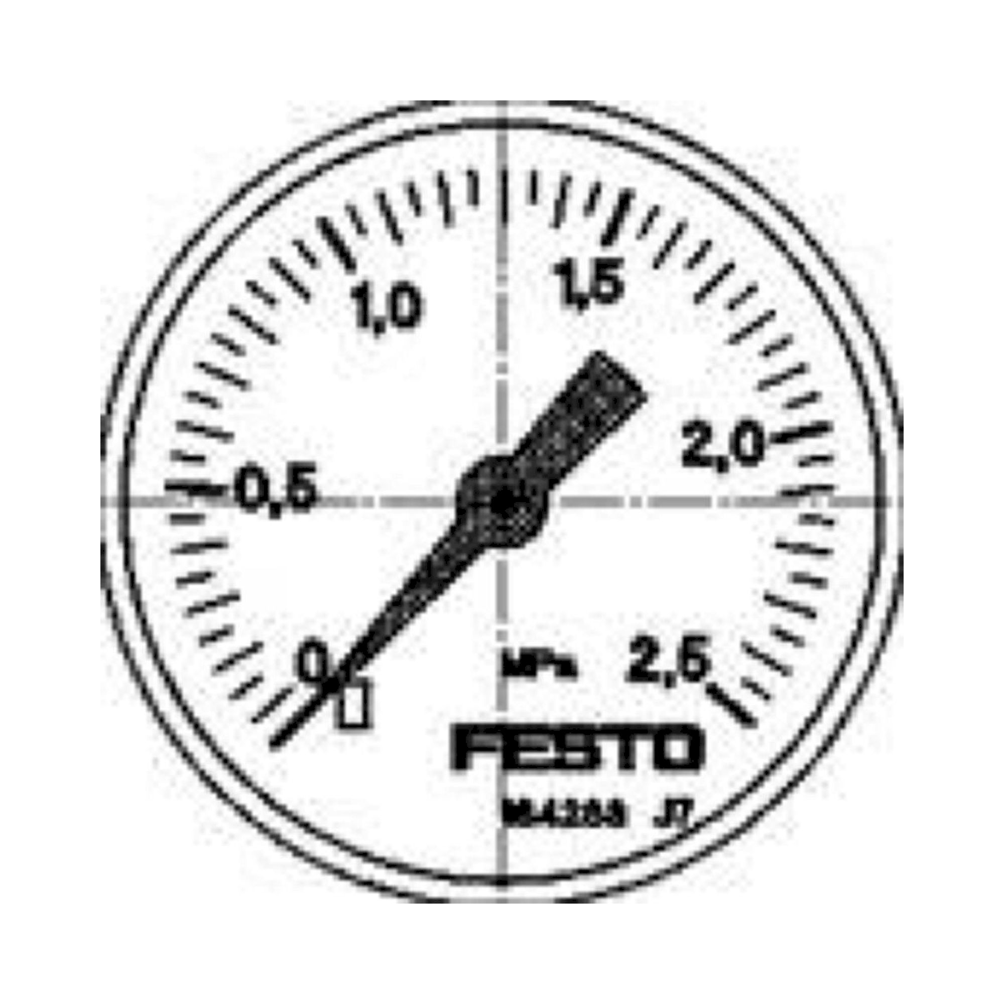 Festo MA-50-2,5-1/4-EN (162837) Manometer