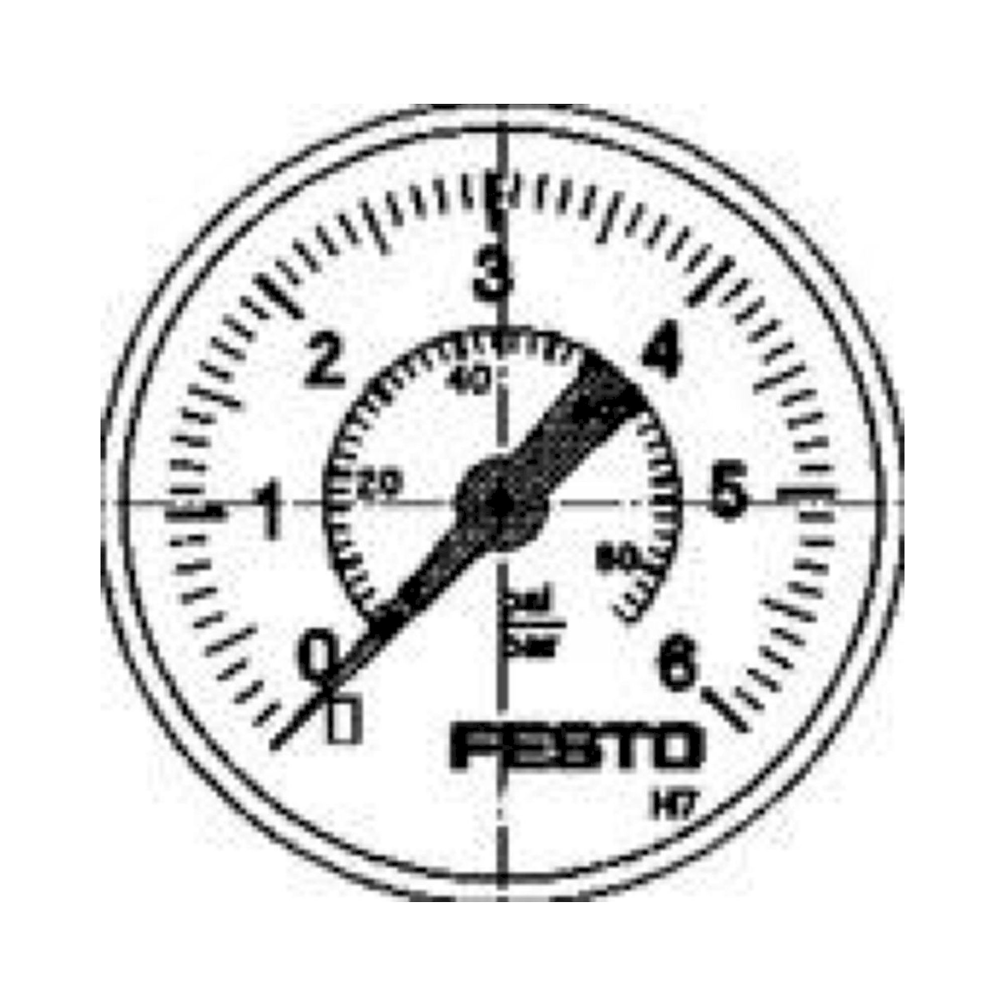 Festo MA-40-6-R1/4-EN (187078) Pressure Gauge