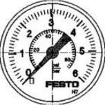 Festo MA-40-6-G1/4-EN (183899) Pressure Gauge