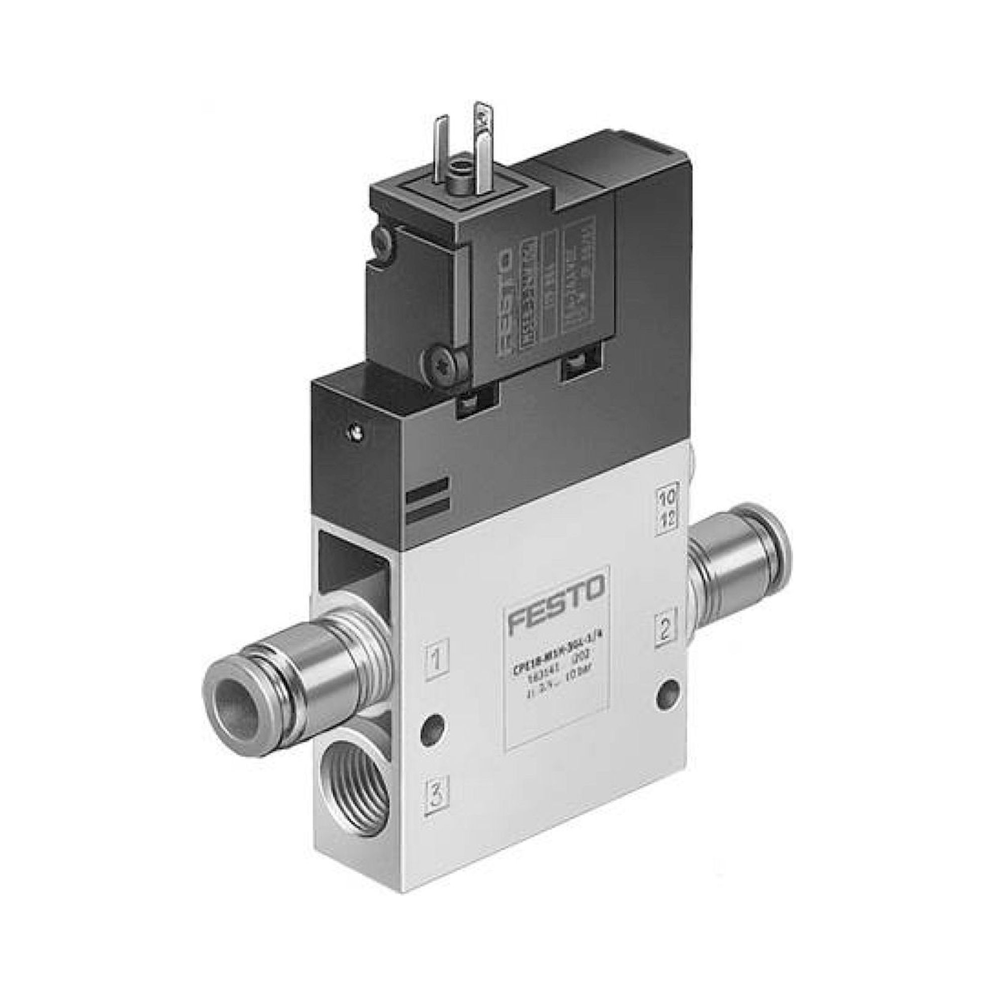 Festo CPE24-M3H-3OL-QS-12 (163848) Solenoid Valve