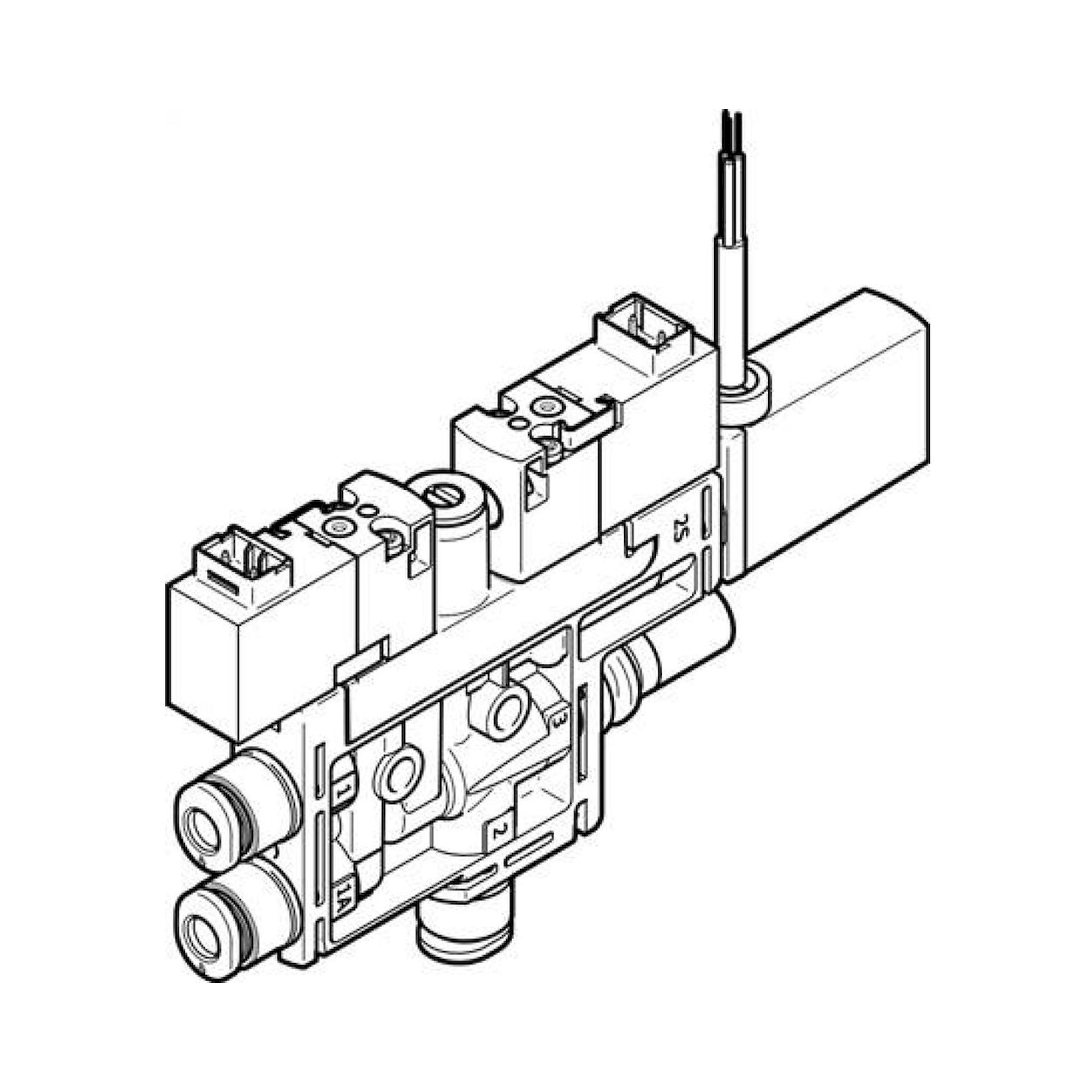 Festo OVEL-5-H-10-PQ-VQ4-UA-C-A-V1P# (8049052) Vakuumsaugdüse