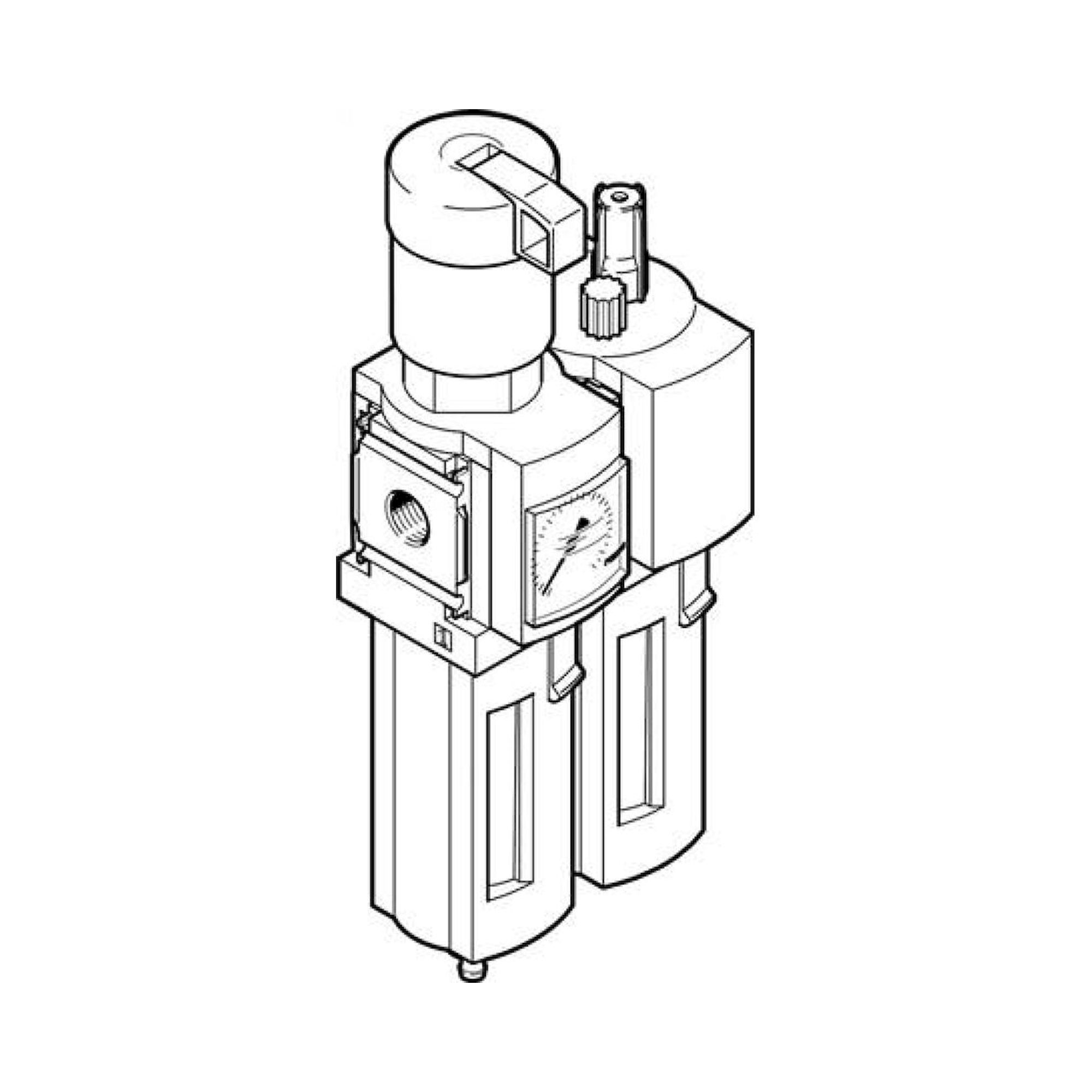 Festo MSB4-1/4-FRC13:J120M1 (8042669) Service Unit Combina