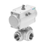 Festo VZBM-A-11/2"-RP-25-F-3L-B2-PB# (8070272) Kugelhahn-Antriebsei