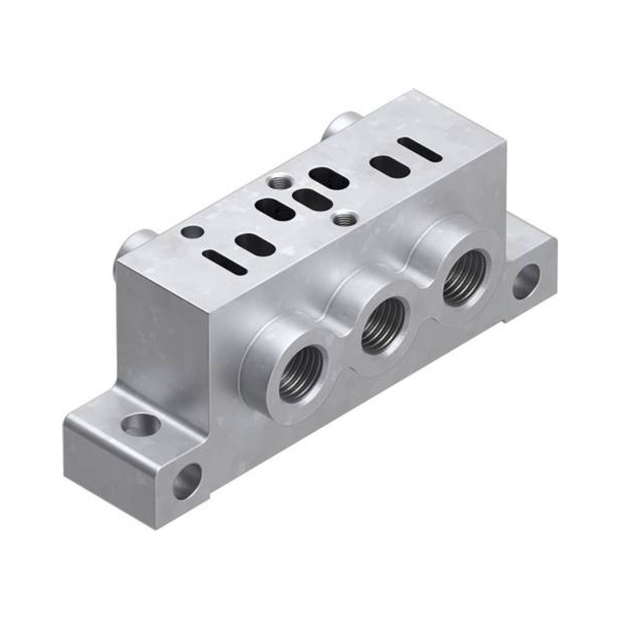 Festo NAS-1/8-02-VDMA (161115) Einzelanschlussplatte