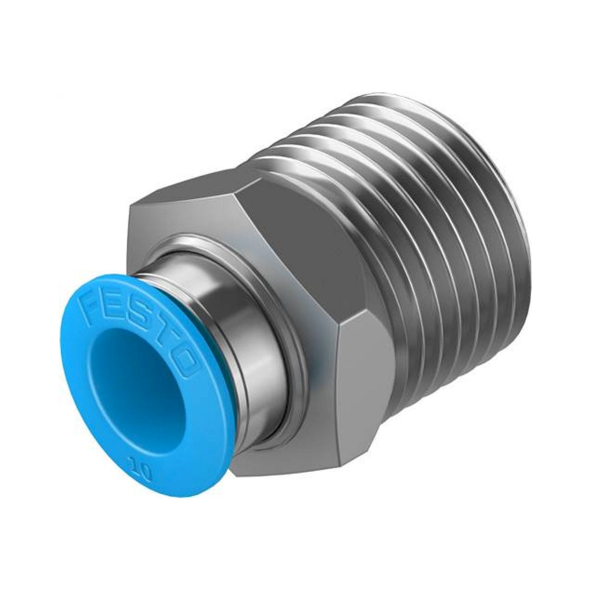 Festo QS-1/2-10 (190646) Push-In Fitting