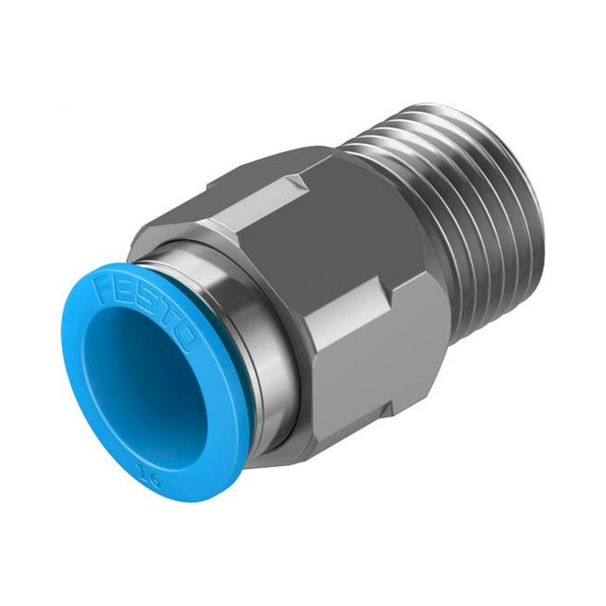 Festo QS-1/2-16 (153011) Push-In Fitting