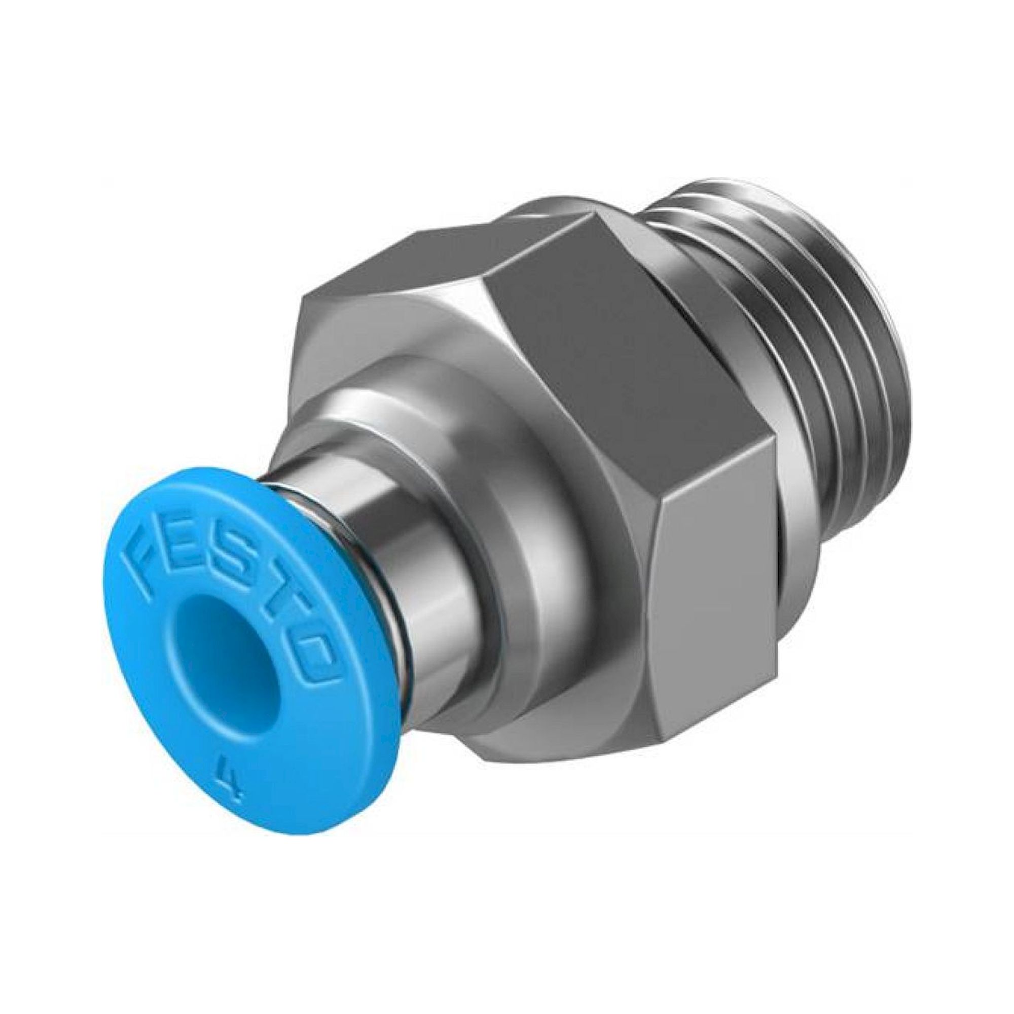 Festo QS-G1/8-4-100 (132036) Push-In Fitting