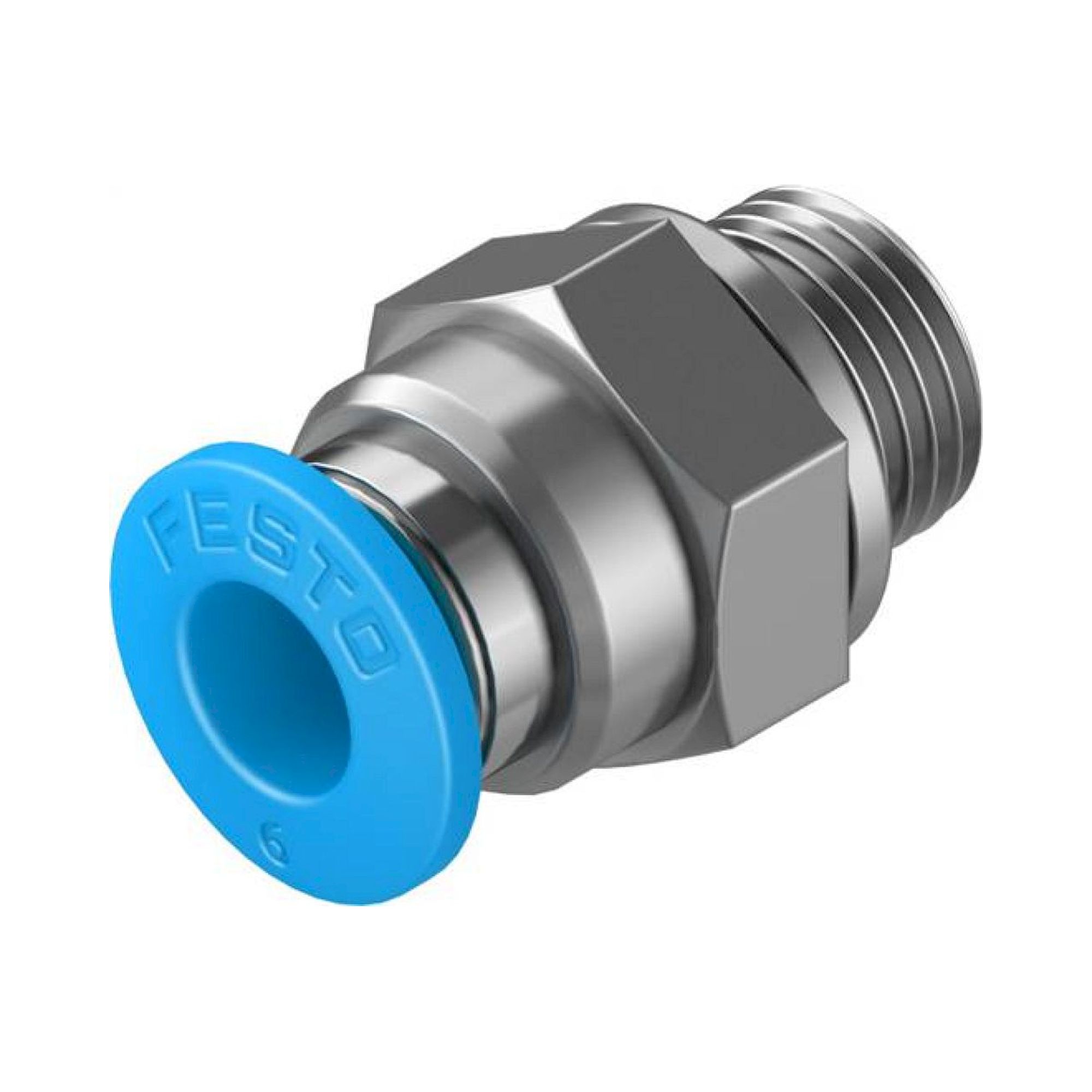 Festo QS-G1/8-6-100 (132037) Push-In Fitting