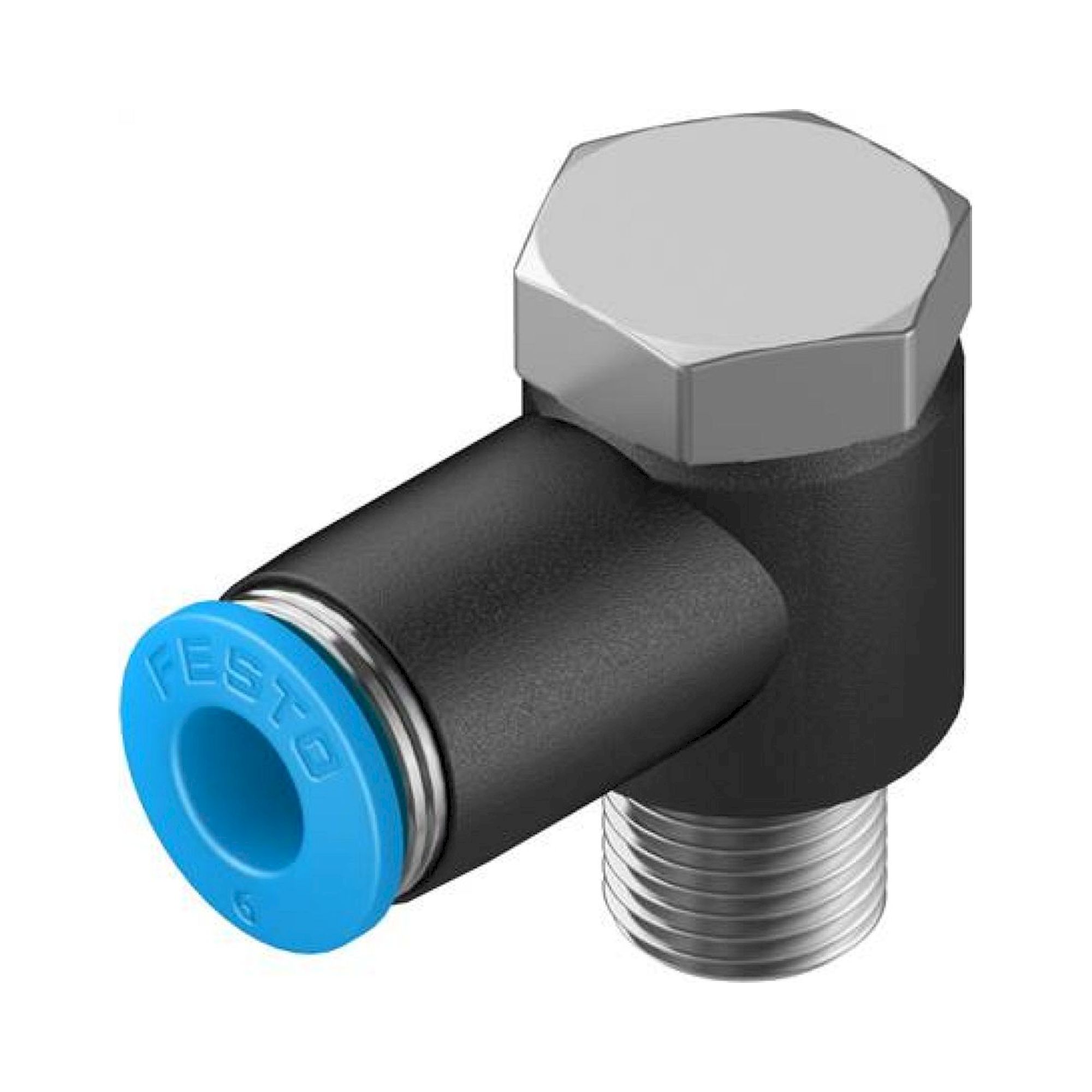 Festo QSLV-1/8-6-100 (130750) Push-In L-Fitting