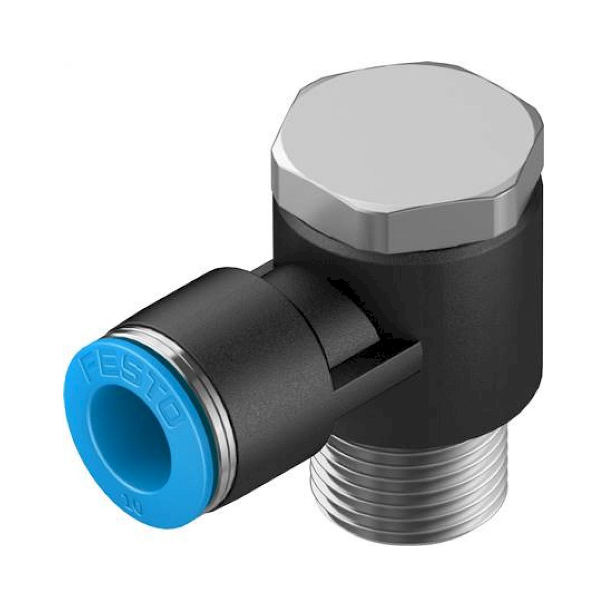 Festo QSLV-3/8-10 (153093) Push-In L-Fitting