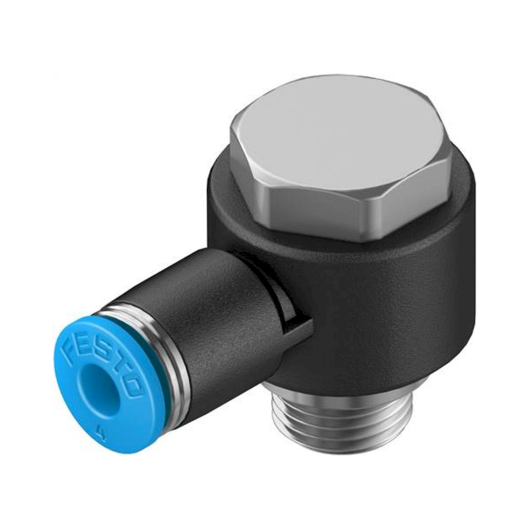 Festo QSLV-G1/8-4 (186137) Push-In L-Fitting