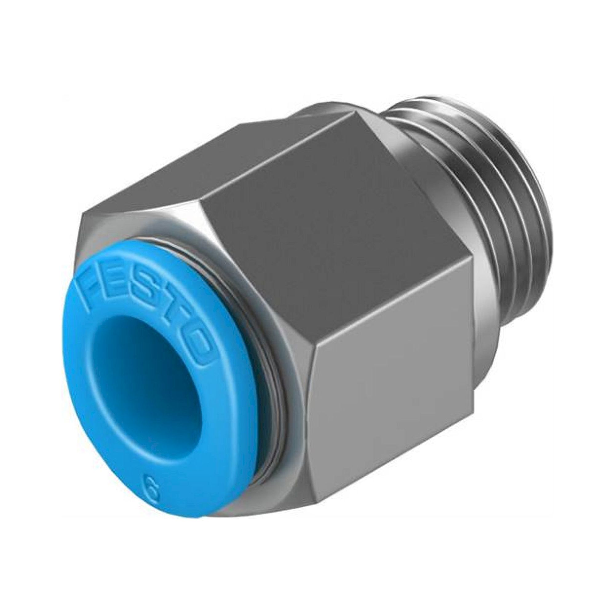 Festo QSM-G1/8-6 (186265) Push-In Fitting