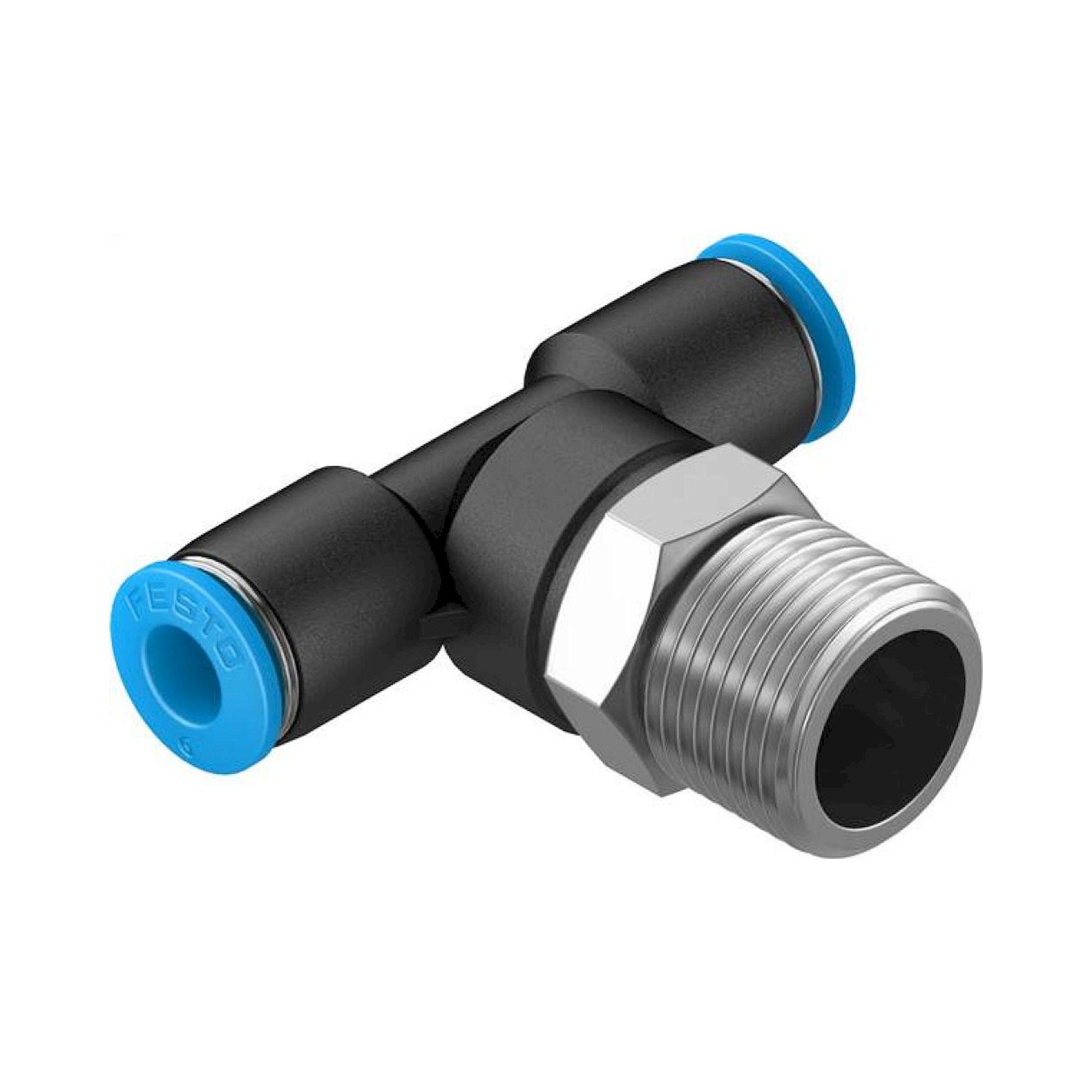 Festo QST-3/8-6 (190670) Push-In T-Fitting