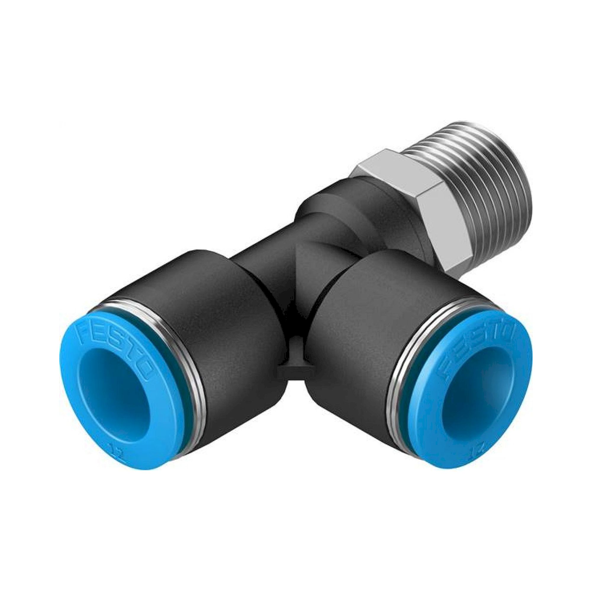 Festo QSTL-3/8-12 (153125) Push-In T-Fitting
