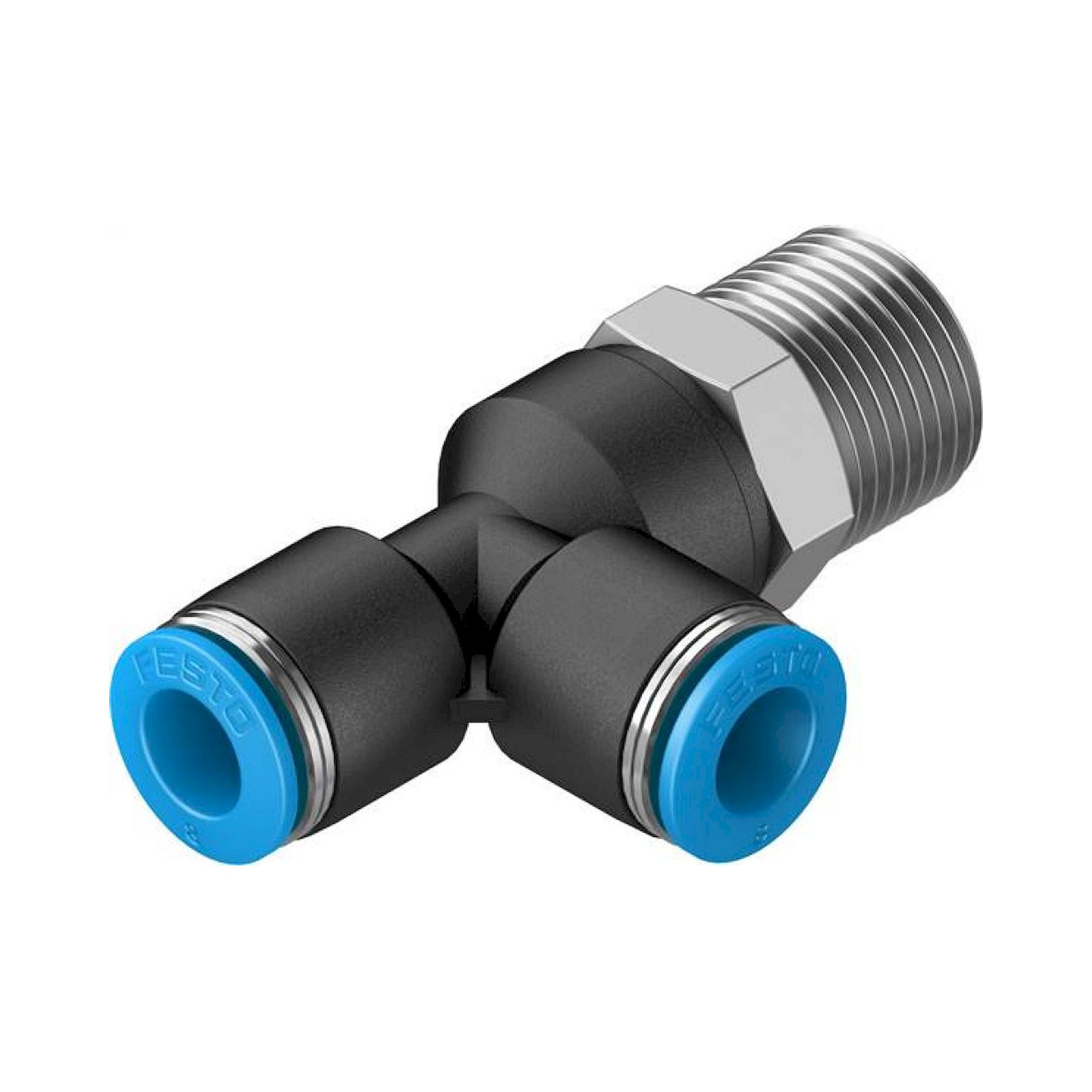 Festo QSTL-3/8-8 (153122) Push-In T-Fitting