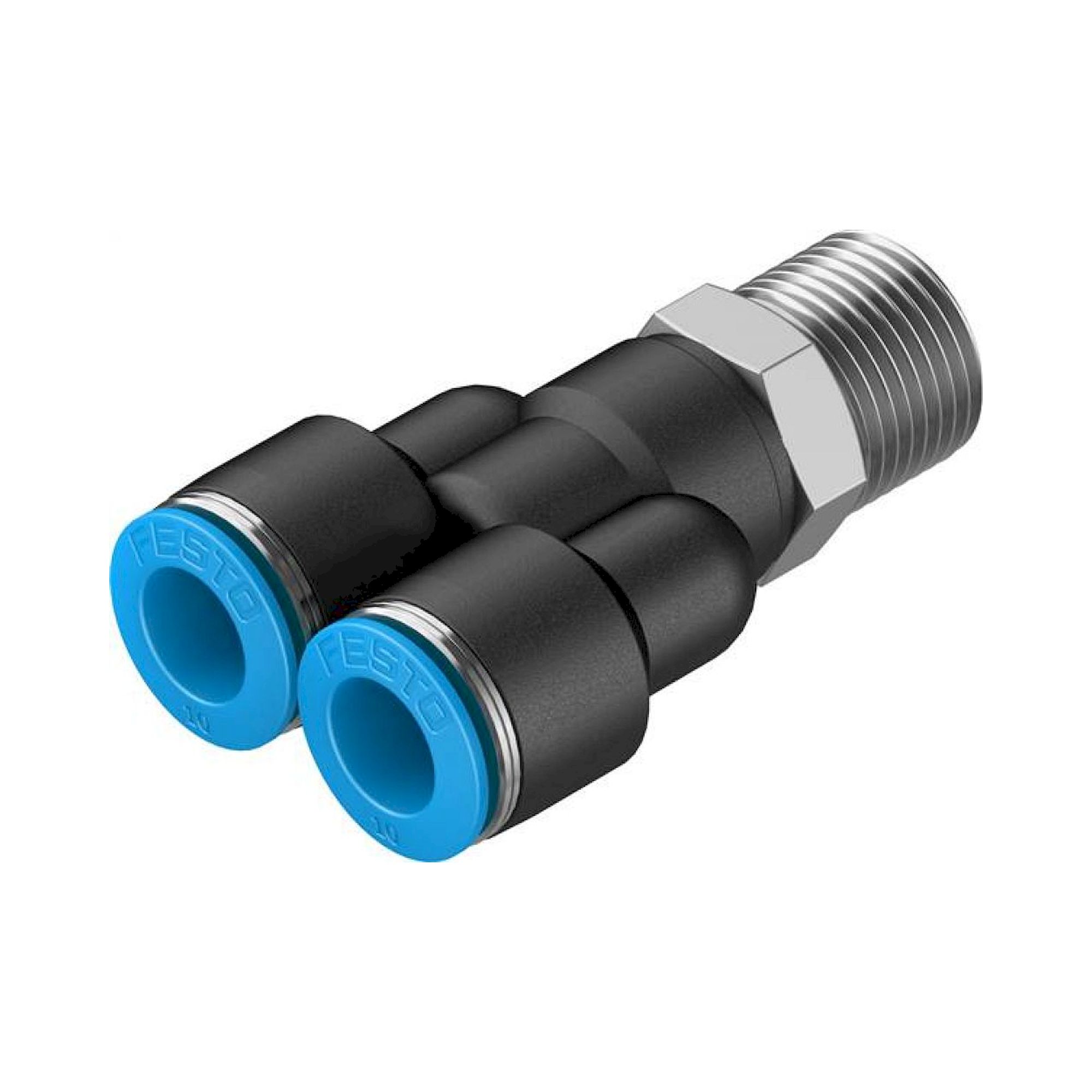 Festo QSY-3/8-10 (153145) Push-In Y-Fitting