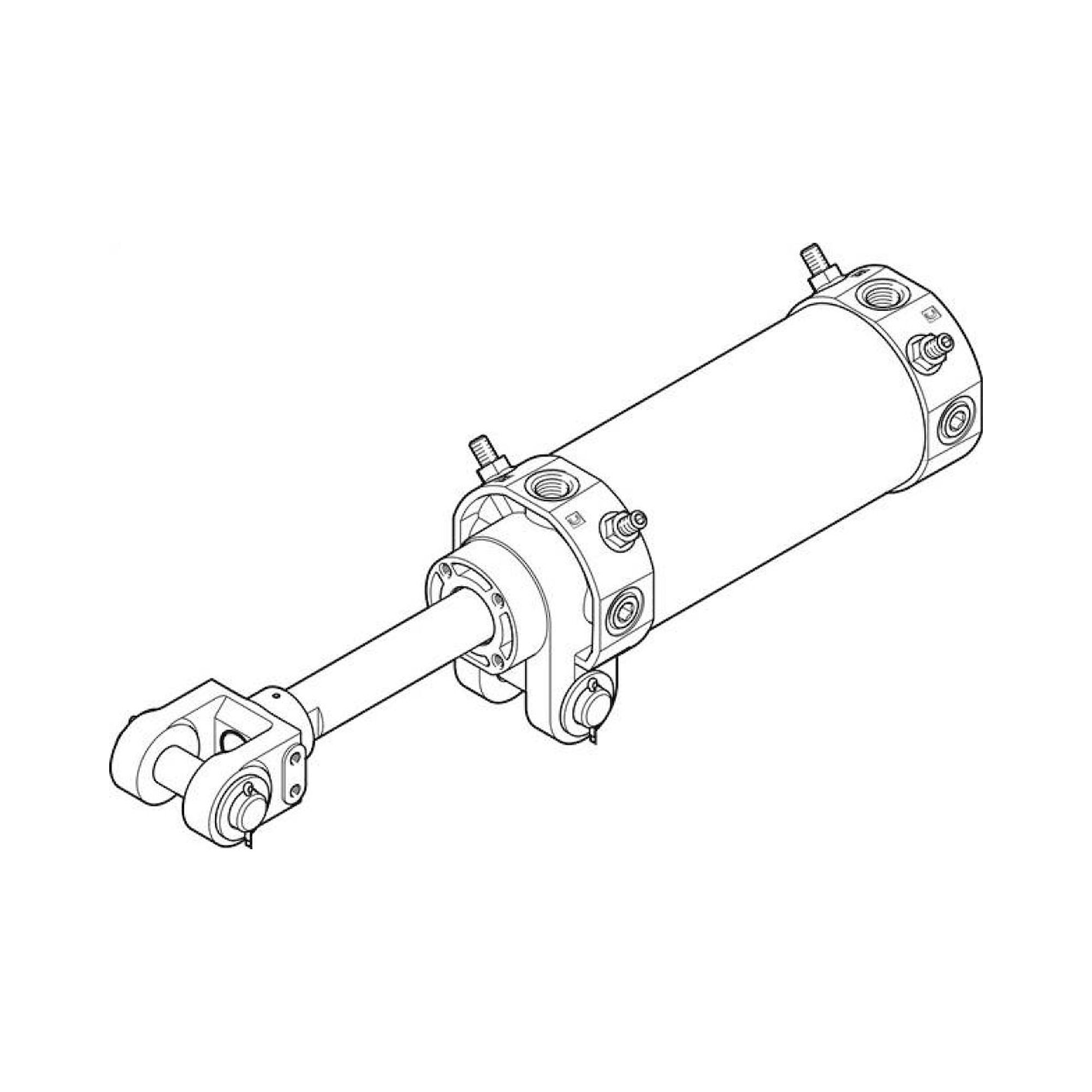 Festo DW-80-100-Y-AB (557916) Gelenkzylinder