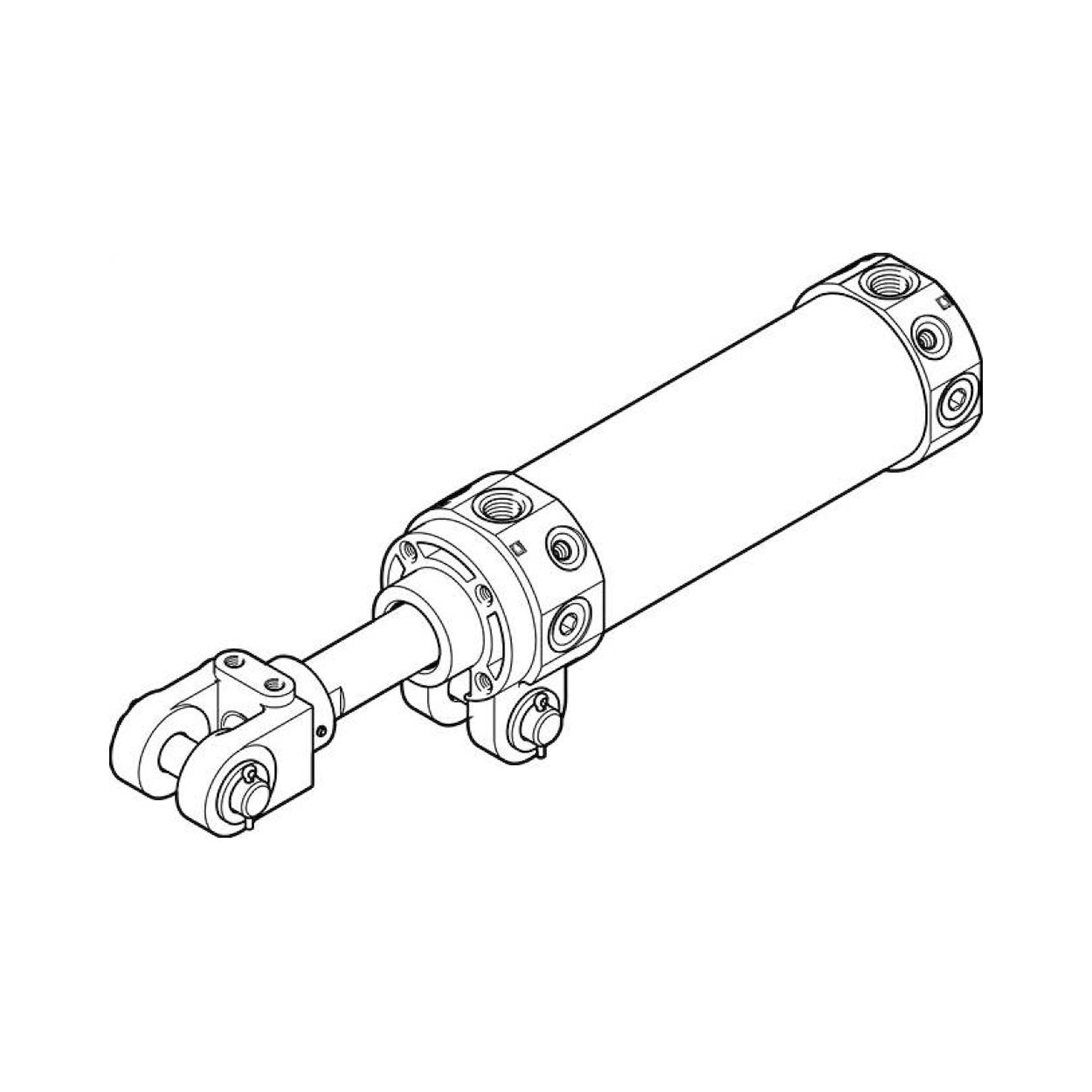 Festo DWC-50-125-Y-AB (558100) Gelenkzylinder