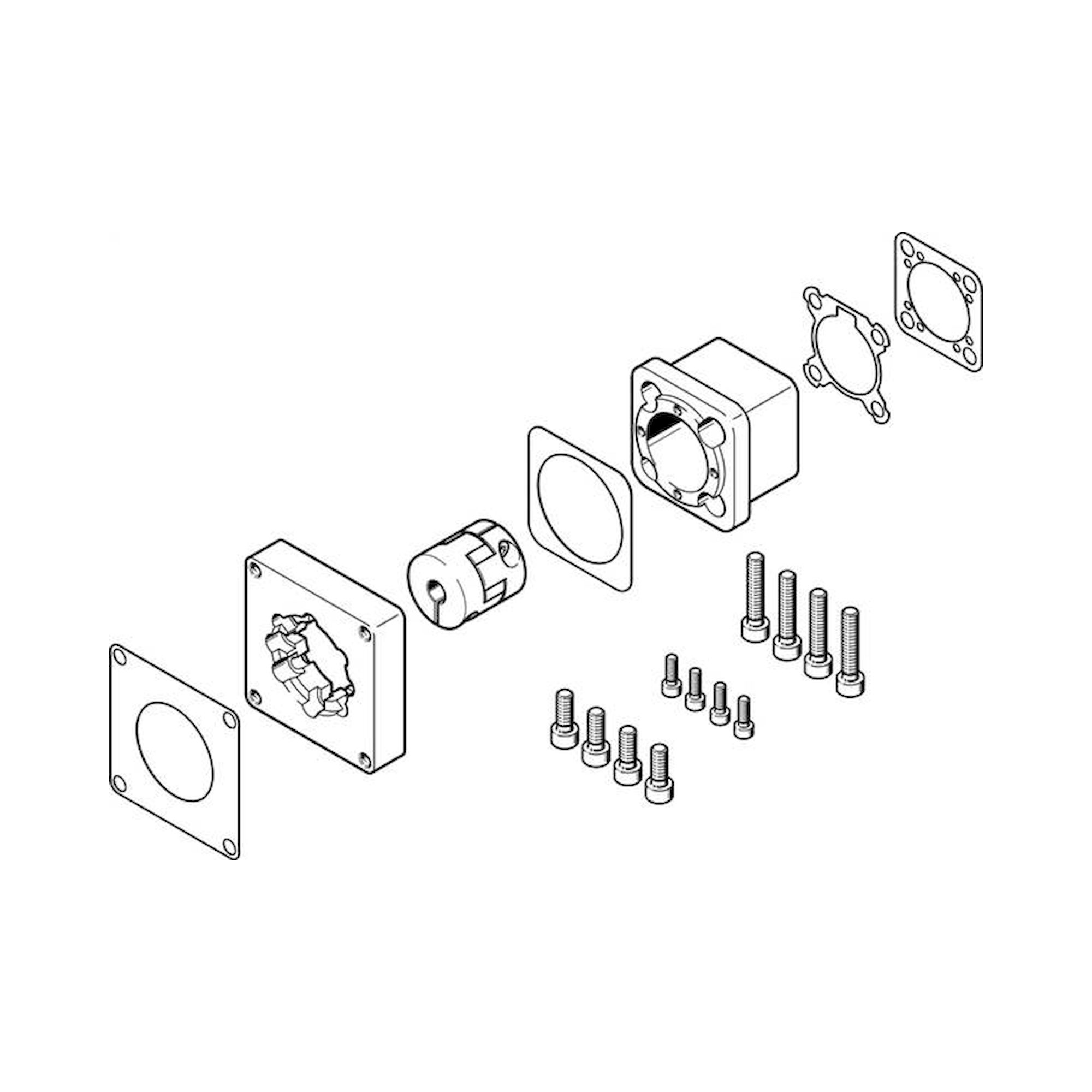 Festo EAMM-A-D32-67A-S1 (2256397) Axialbausatz