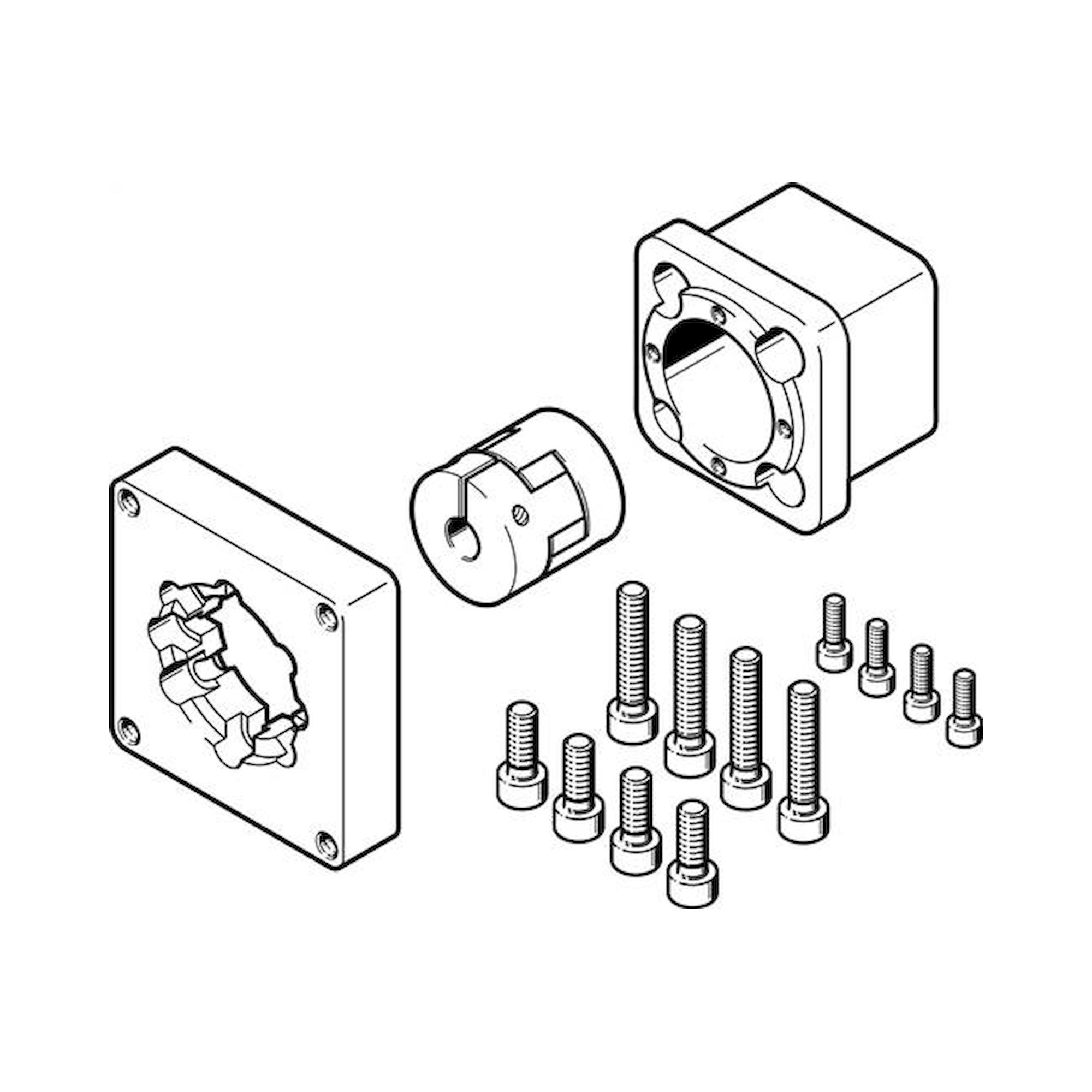 Festo EAMM-A-D32-67A (1454239) Axialbausatz