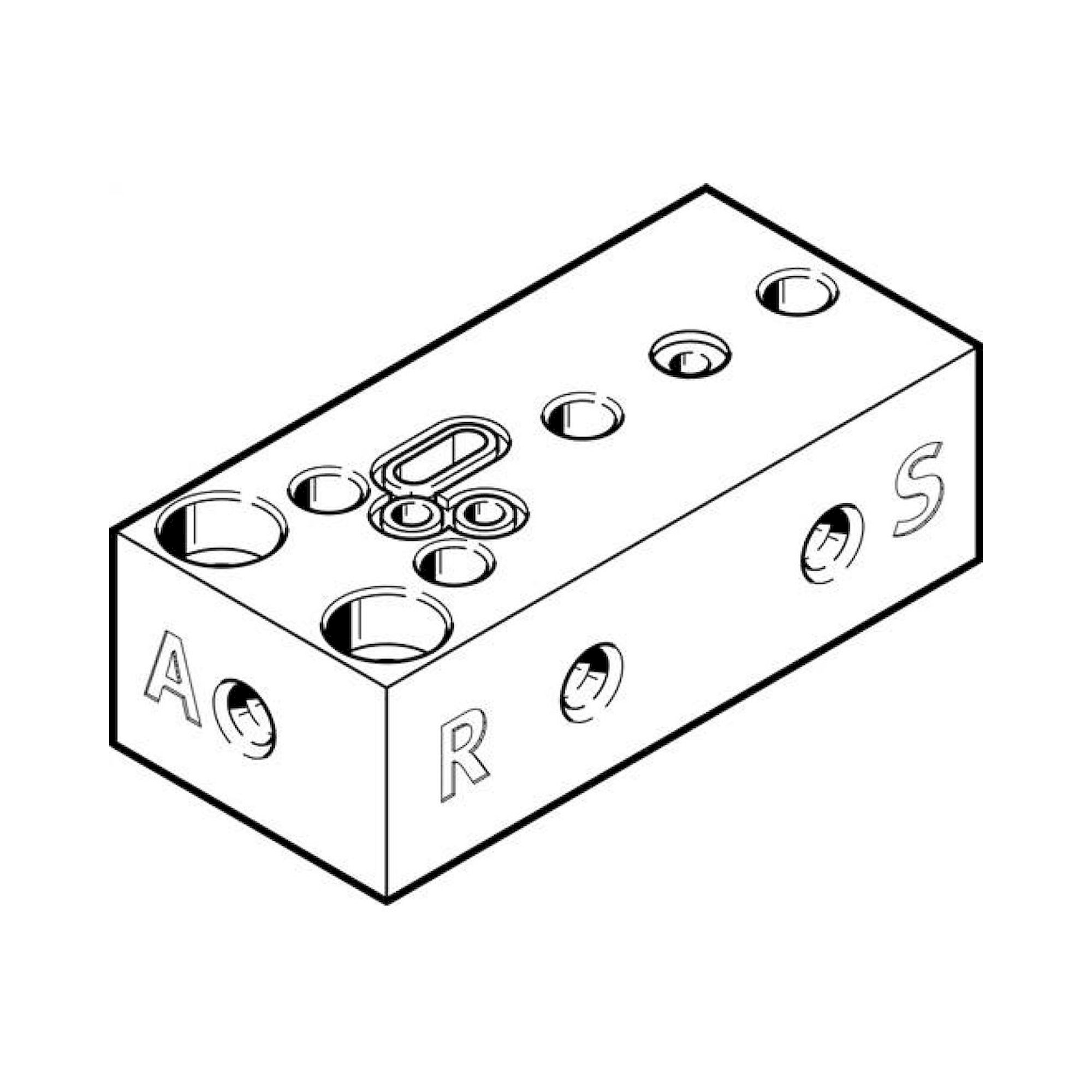 Festo VABS-P12-S-M5-P3 (8068637) Anschlussplatte