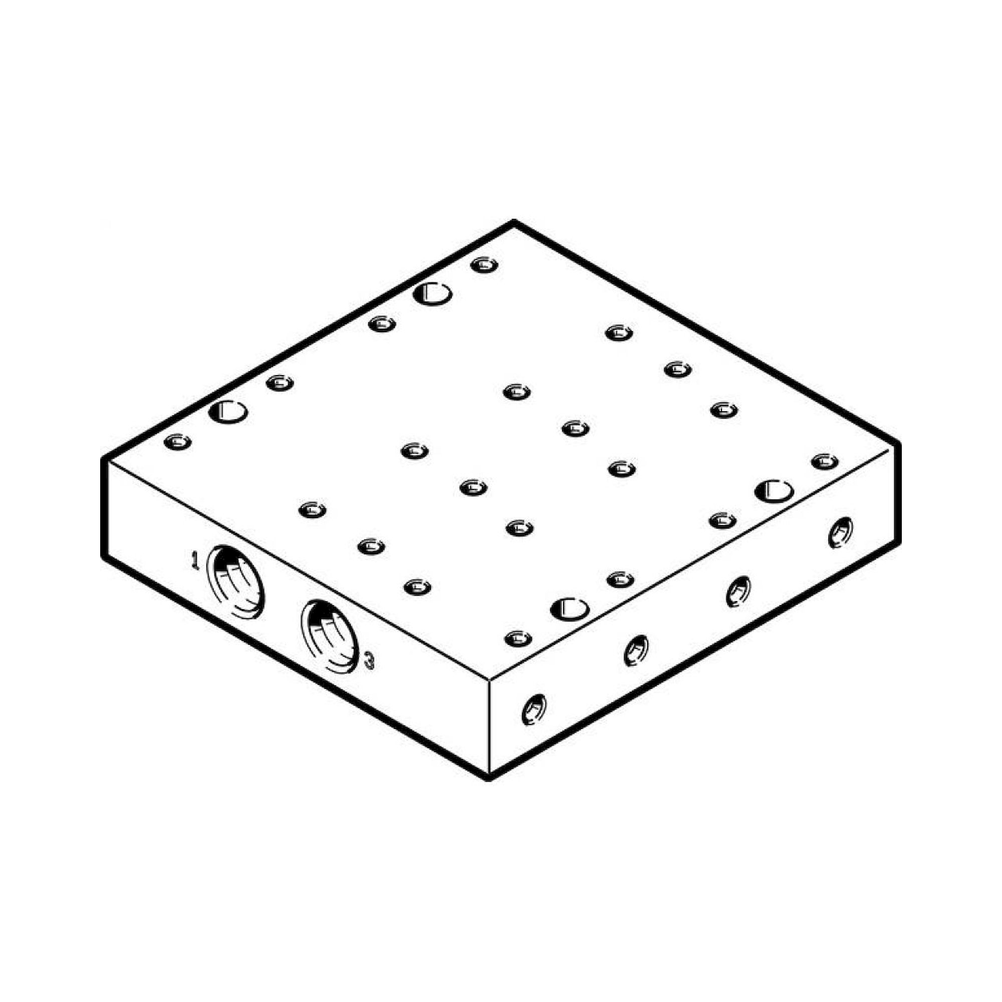 Festo VABM-P7-18MB-G18-M5-4 (8076387) Anschlussleiste