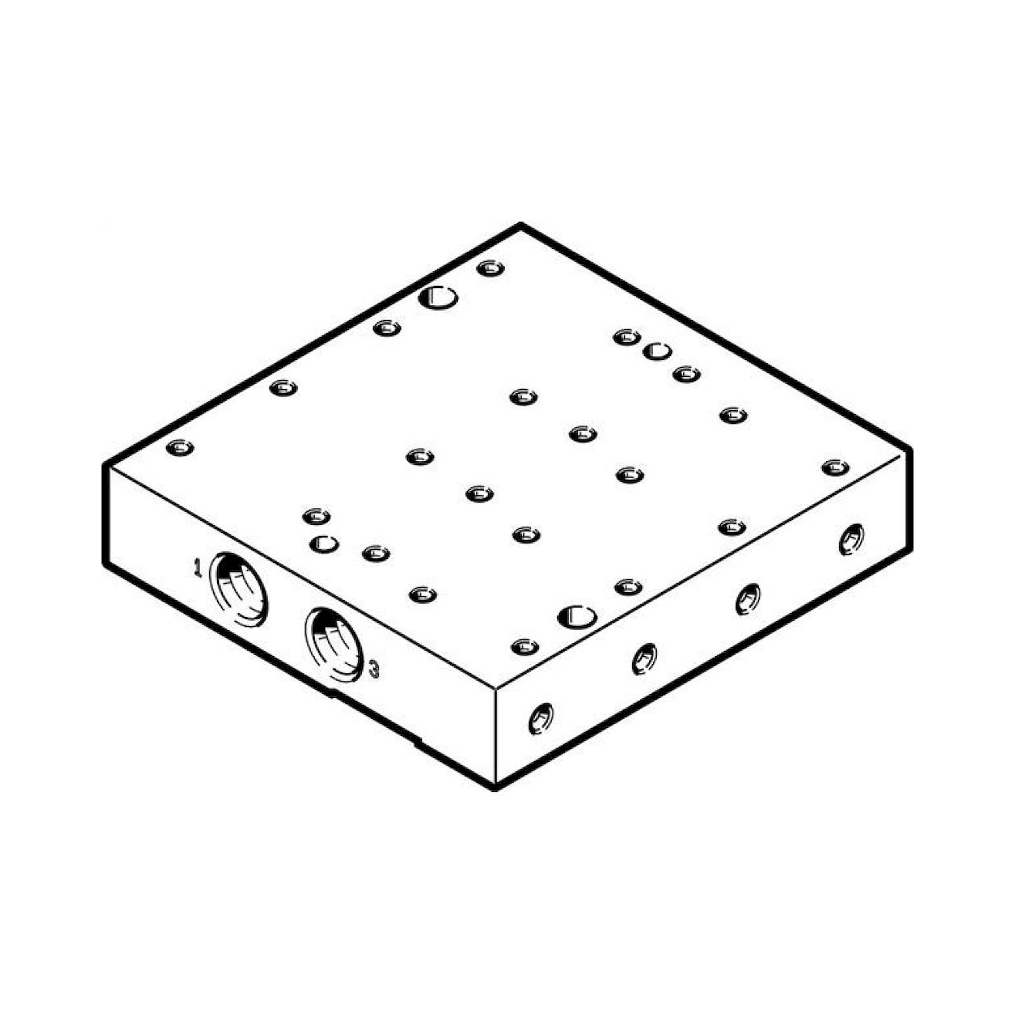 Festo VABM-P7-18M-G18-M5-4 (8076386) Anschlussleiste