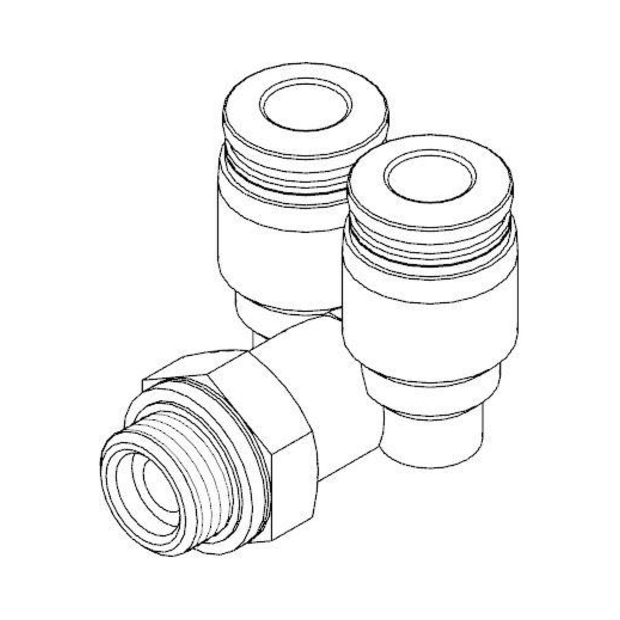 Festo QSYL-G1/4-8 (186193) Push-In Y-Fitting