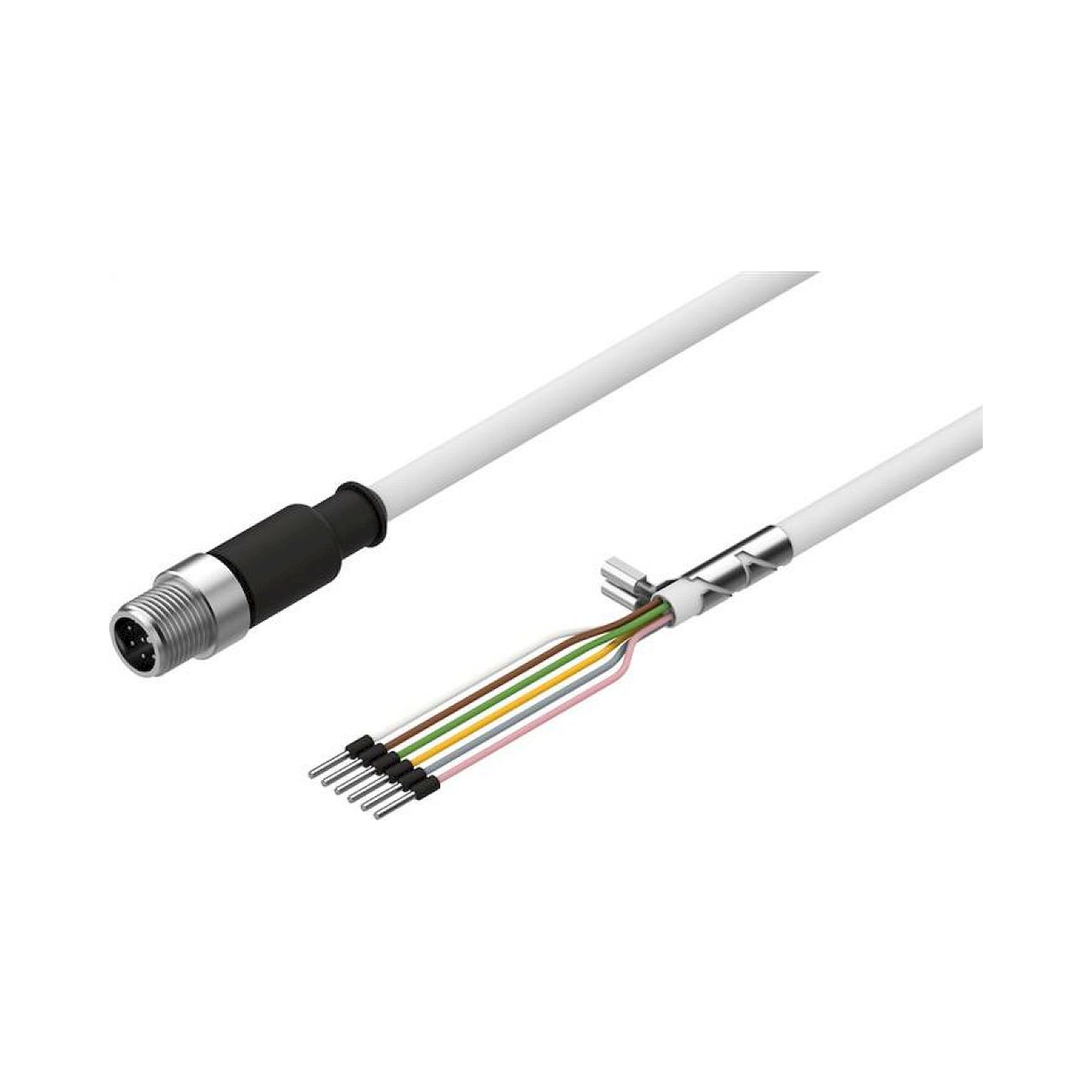 Festo NEBM-SM12G8-E-1.5-Q5-LE6 (1449600) Motor Cable