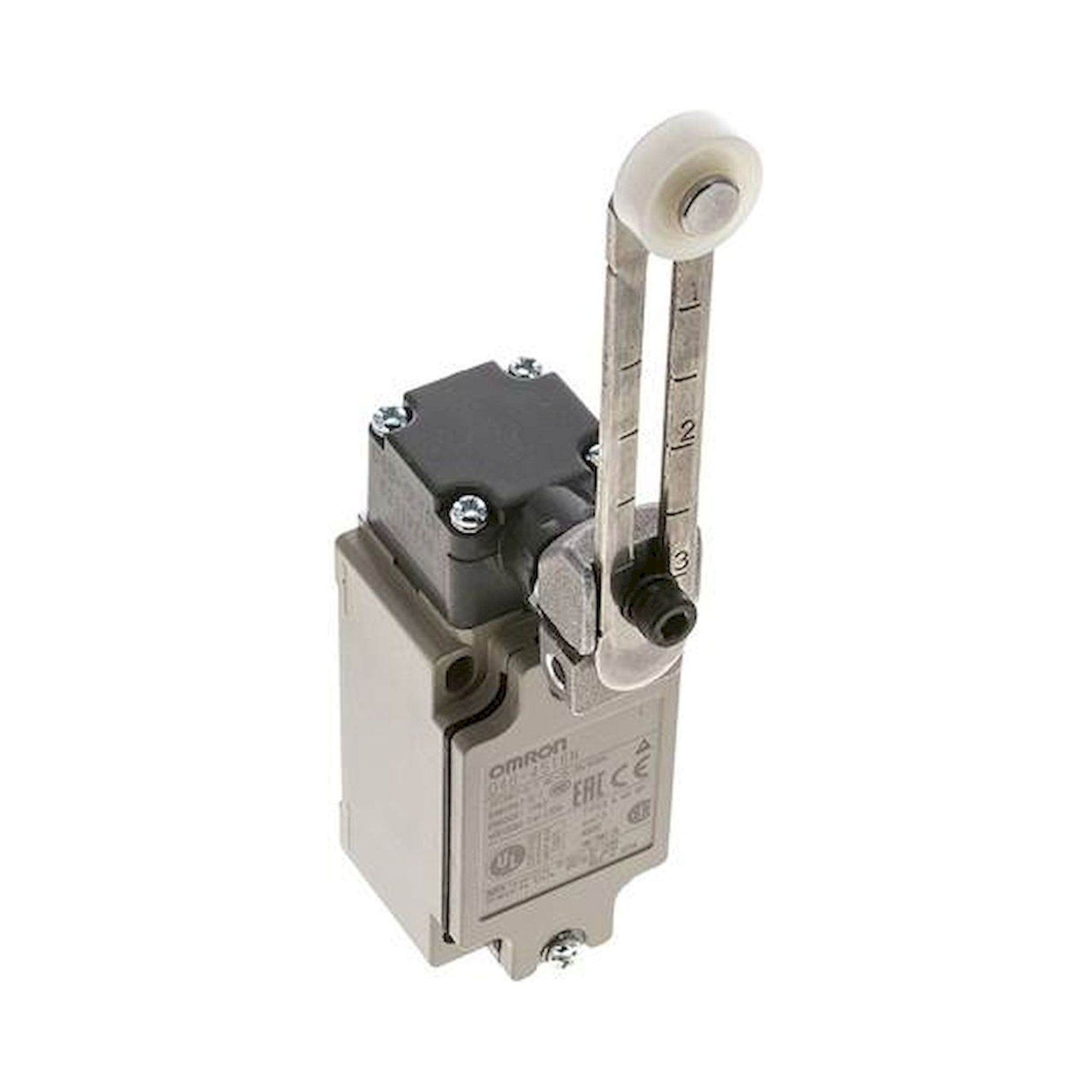 Omron D4B4516N. Omron safety position switch, Adjustable roller lever
