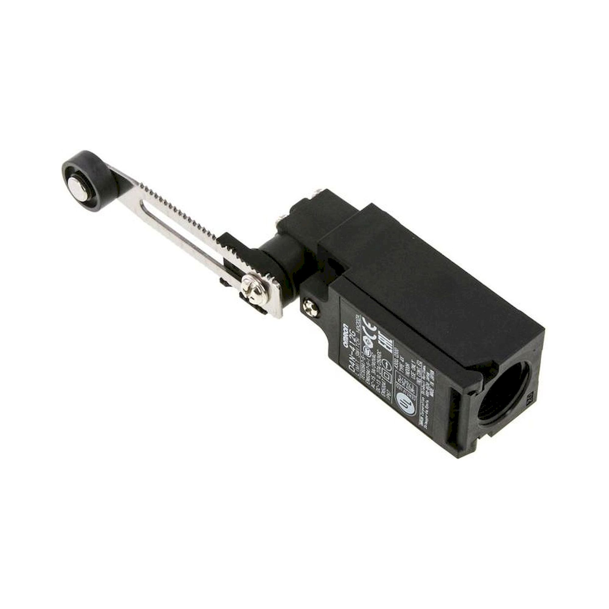 Omron D4N412G. Omron safety position switch, Adjustable roller lever