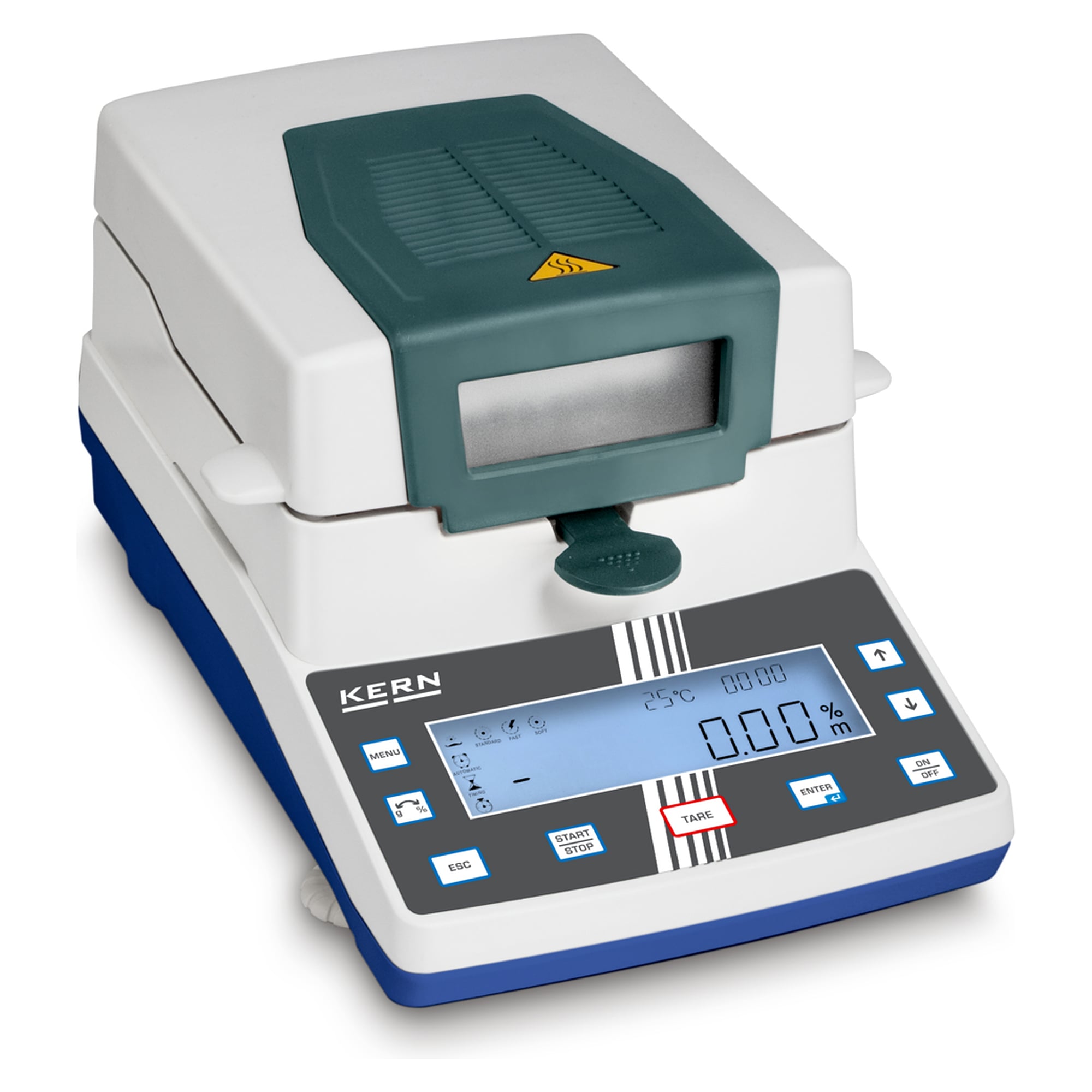 Feuchtebestimmer 110 g Ablesbarkeit 0,001 g - KERN DAB 100-3IR