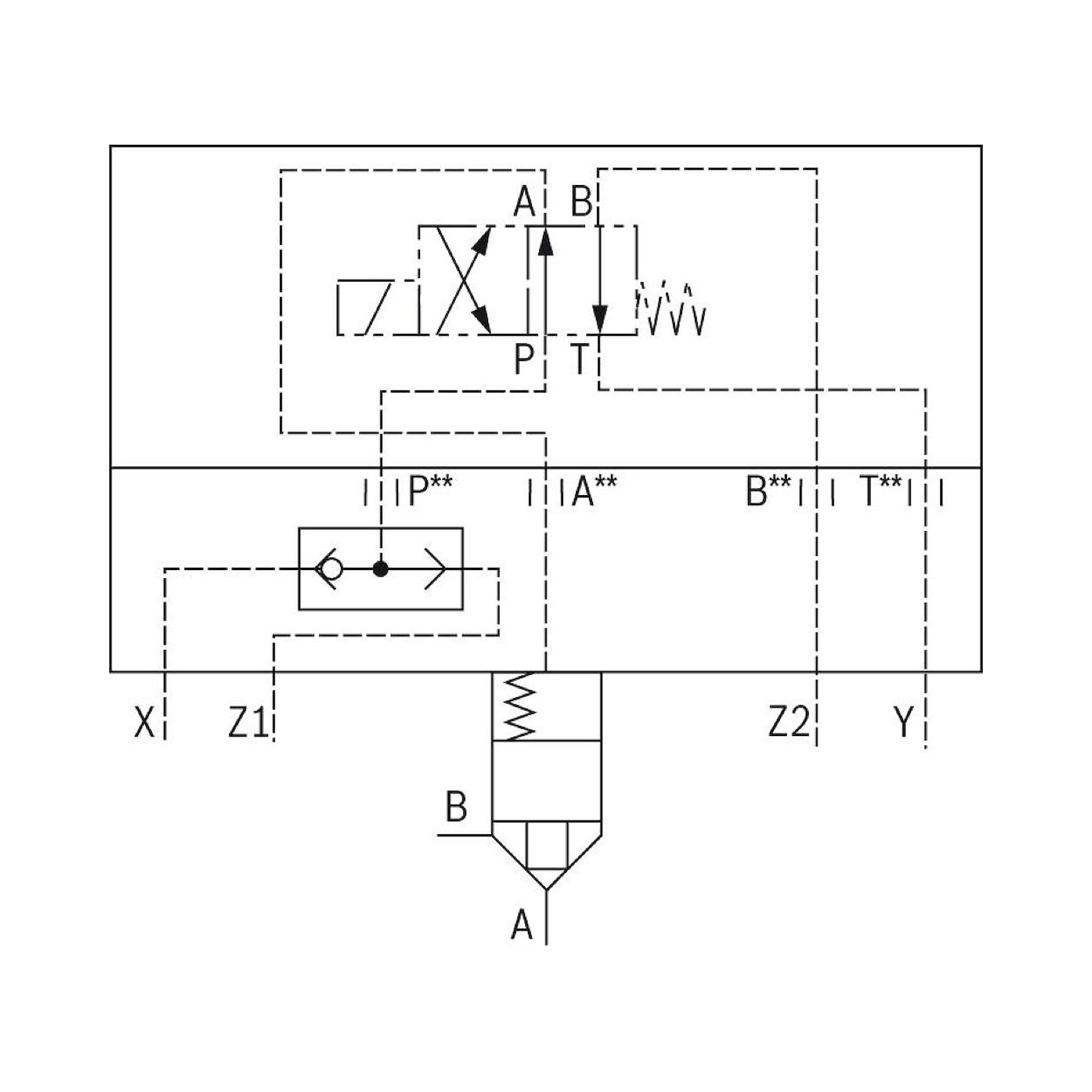 Bosch Rexroth R901383014. Logik-Deckel LFA40GWMA-7X/