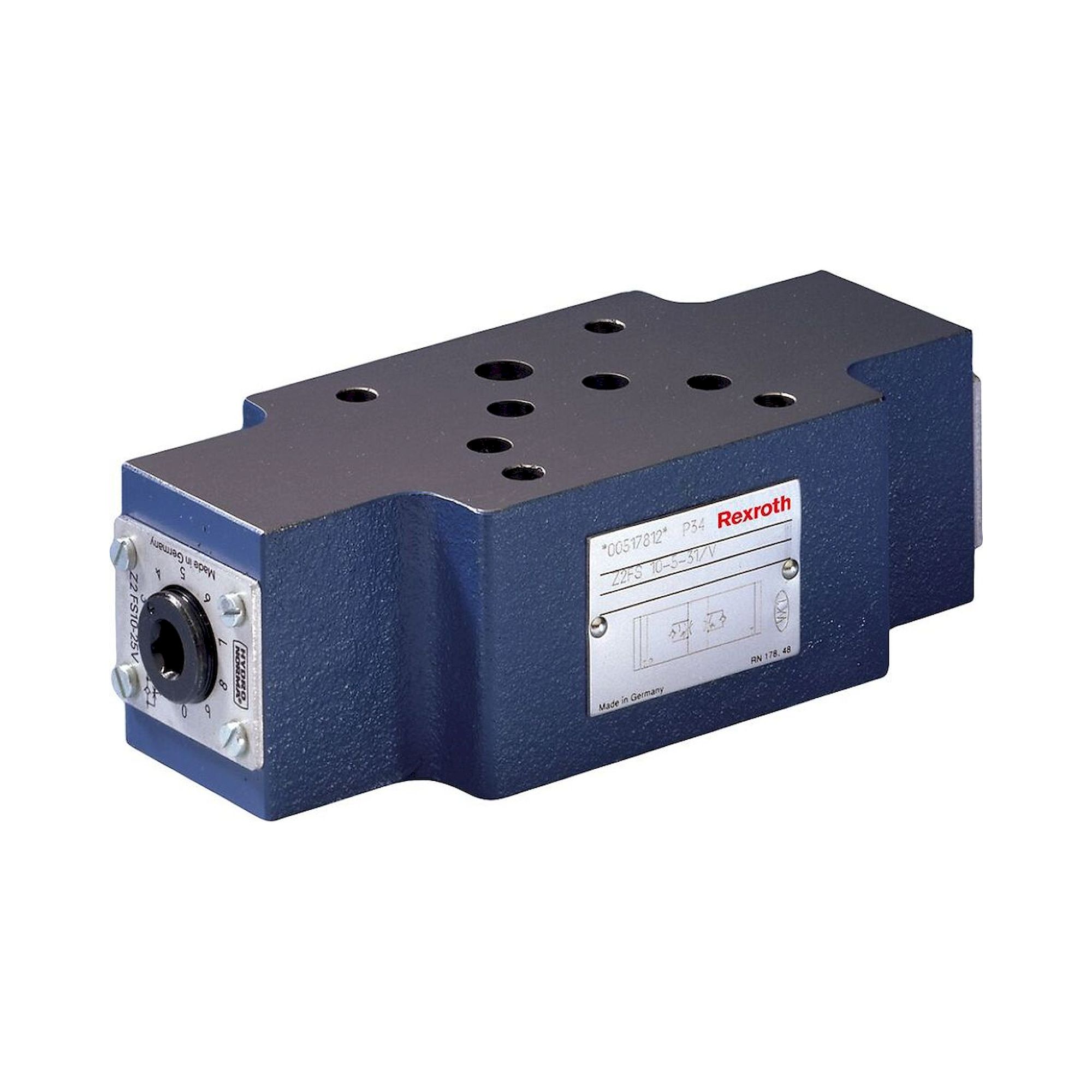 Bosch Rexroth R900523578. Drosselrückschlagventil Z2FS10A5-3X/S2V