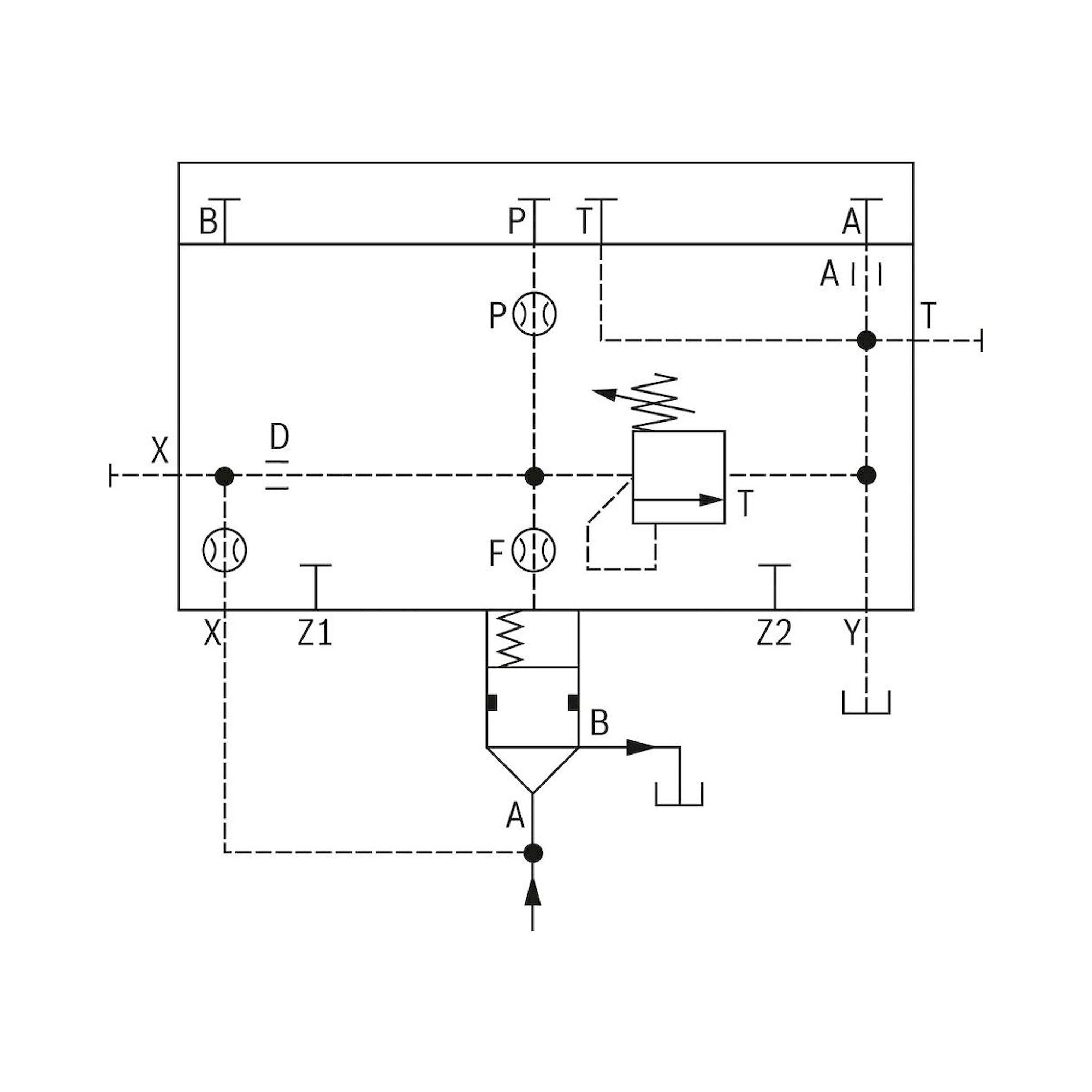 Bosch Rexroth R901553894. Logik-Deckel LFA40DBW1-7X/370NE