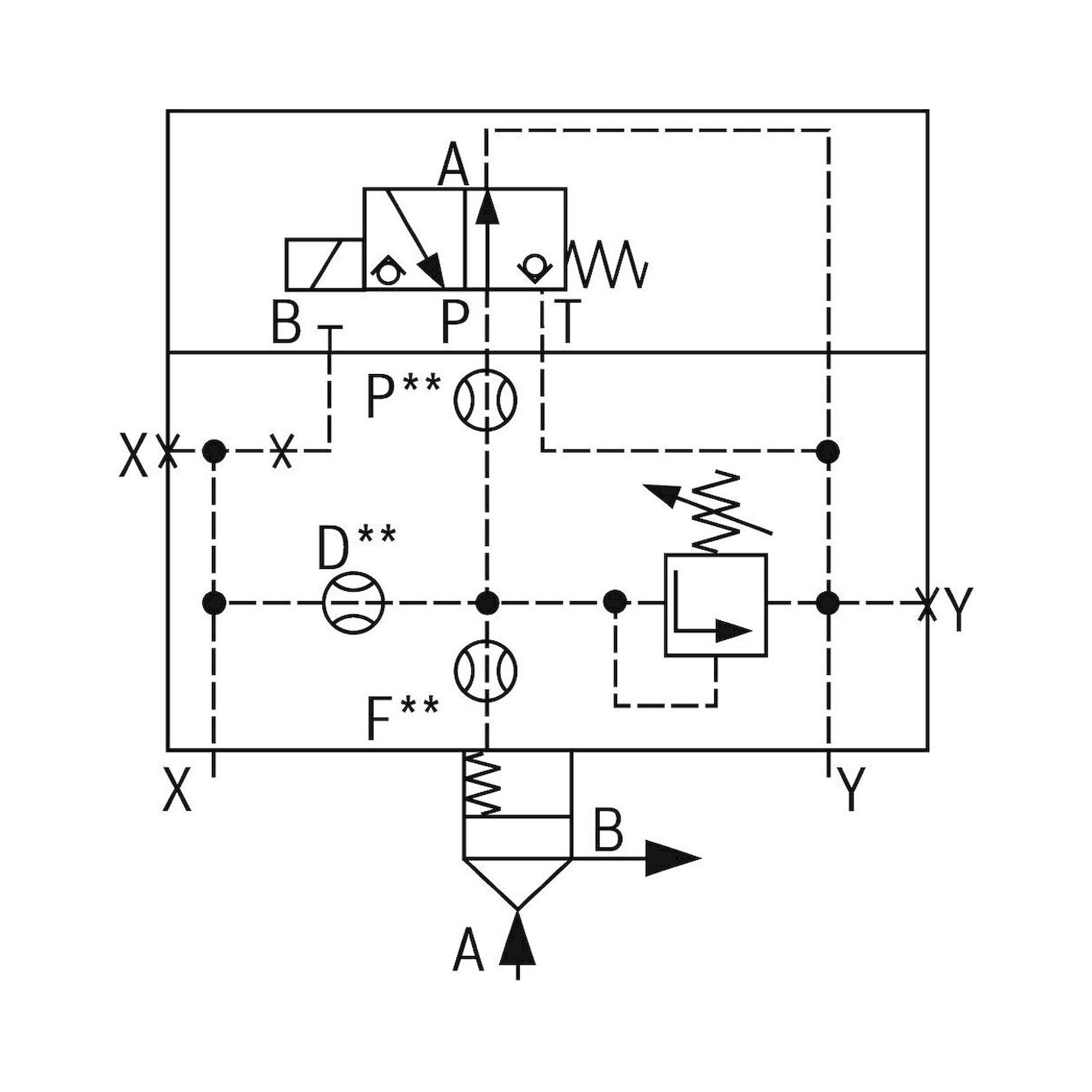 Bosch Rexroth R900971490. Logik-Deckel LFA40DBS2-7X/200
