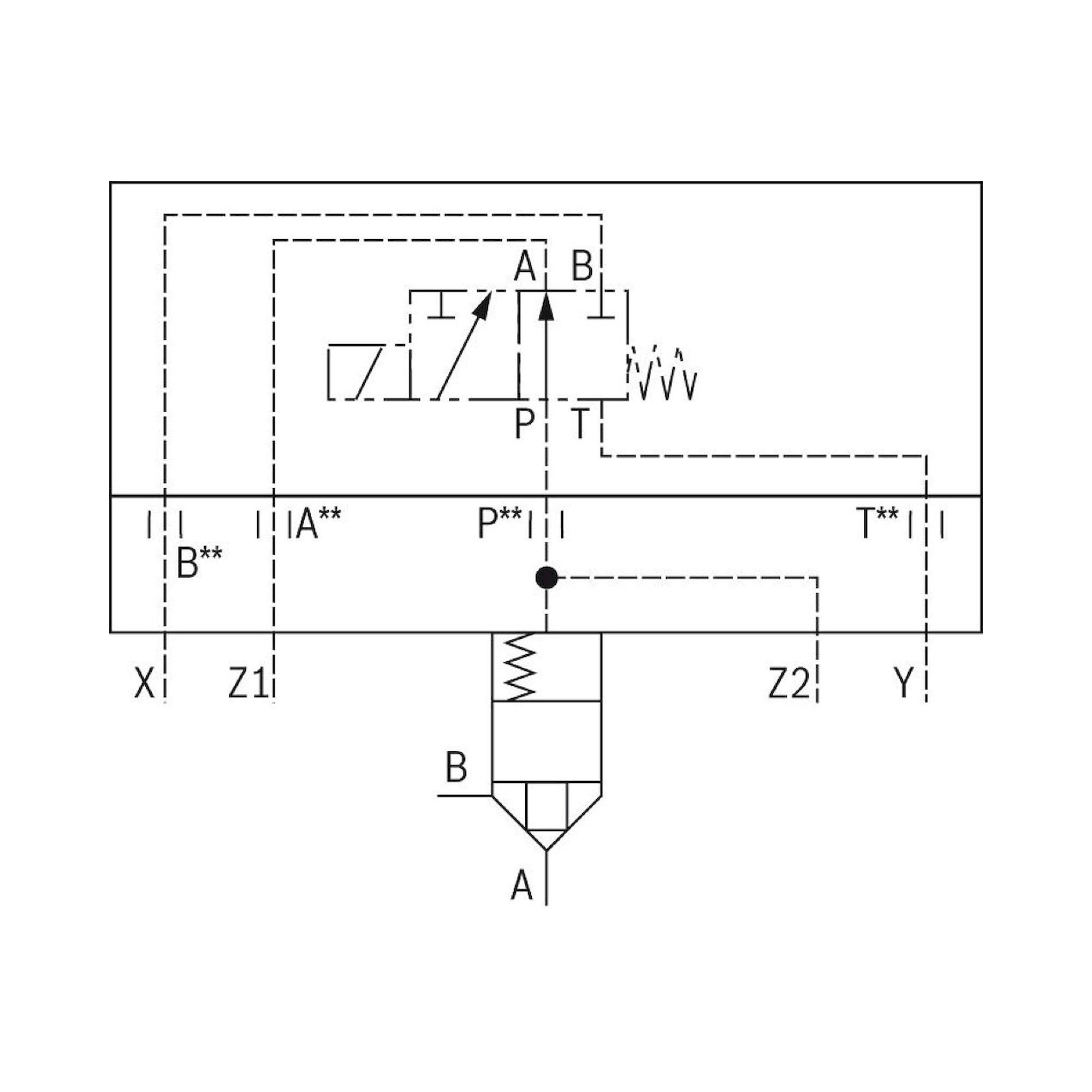Bosch Rexroth R900912689. Logik-Deckel LFA25WECA-7X/